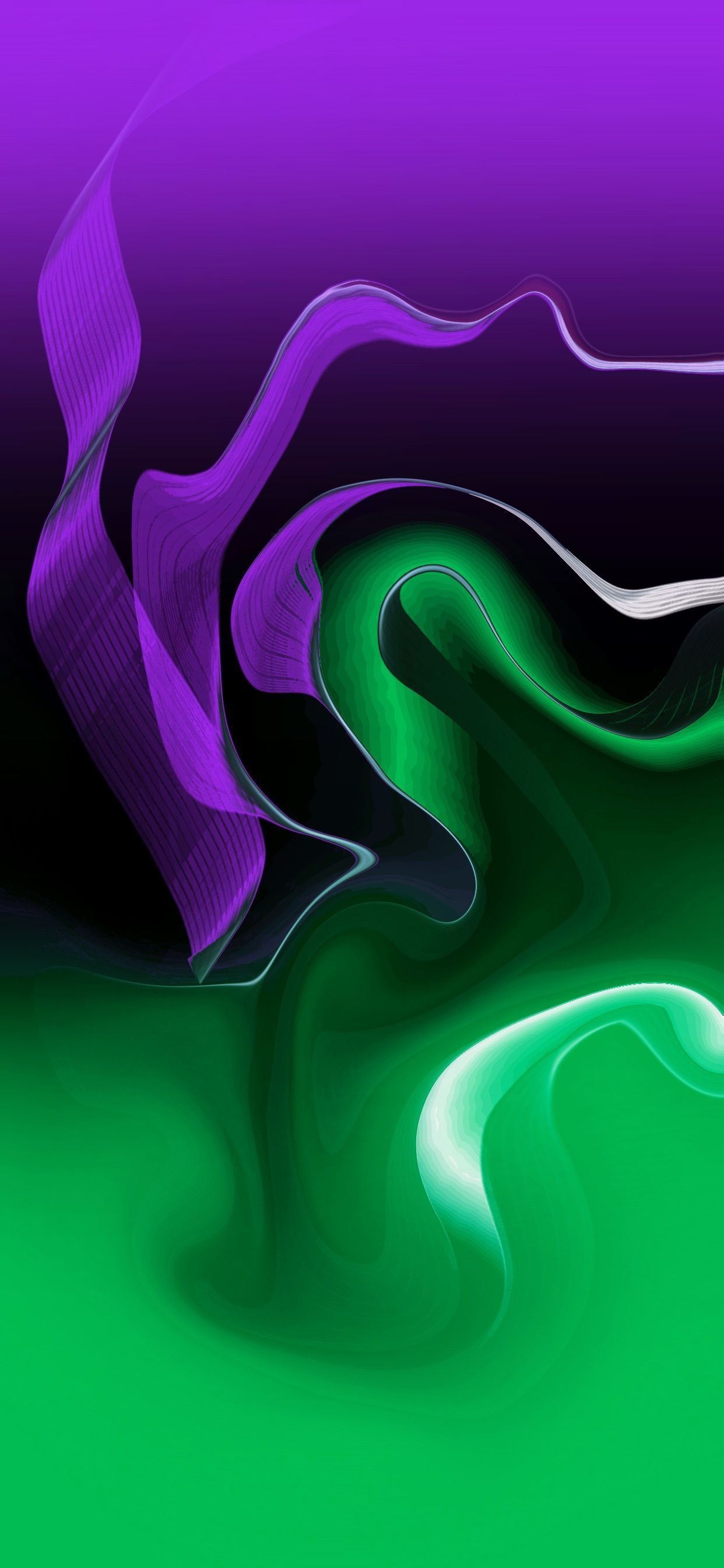 green and purple backgrounds