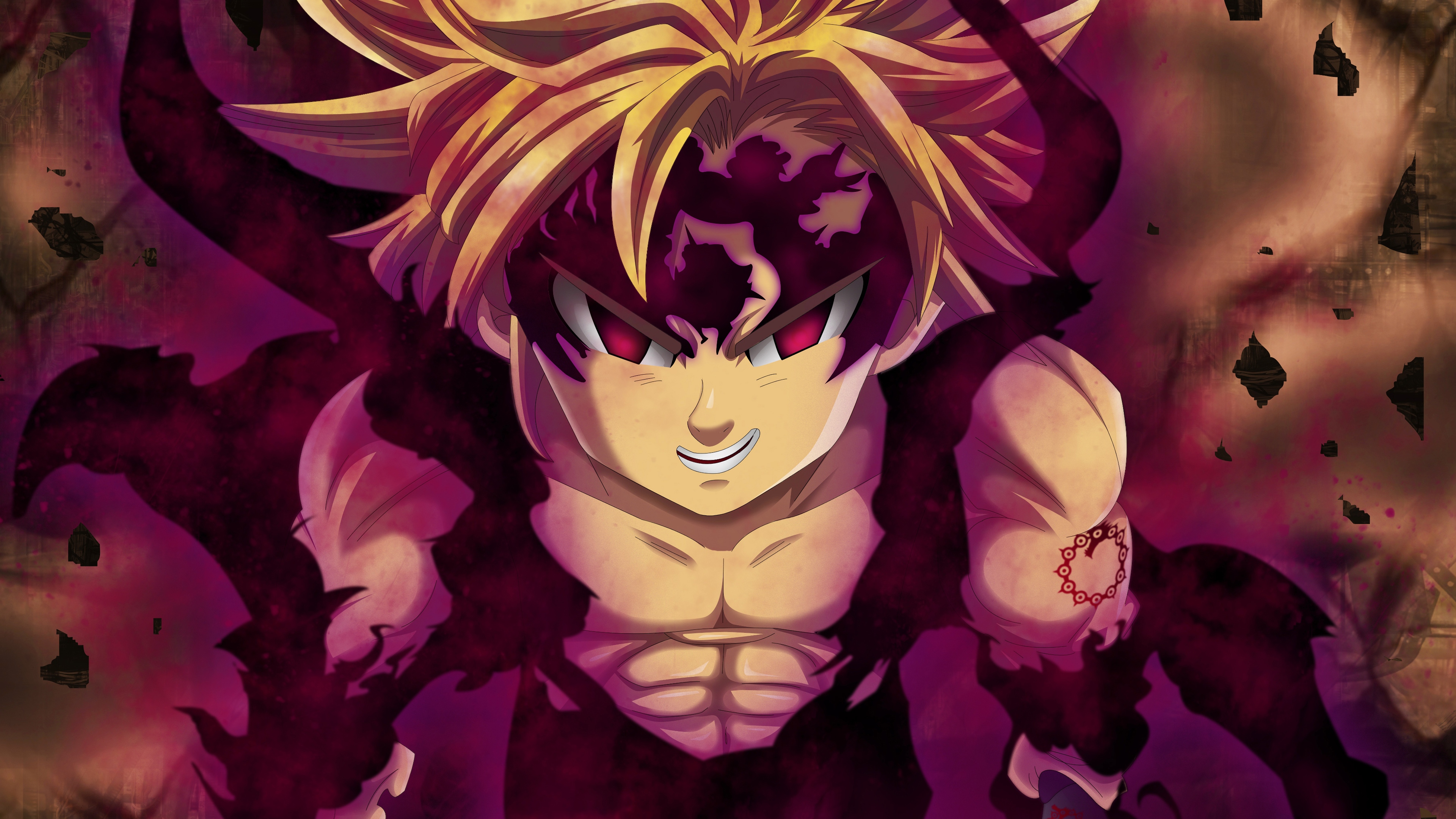 Free download Meliodas Seven Deadly Sins Demon Power Assault Mode 4K 5030 [3840x2160] for your Desktop, Mobile & Tablet. Explore Seven Deadly Sins 4k Wallpaper. Seven Deadly Sins Ban
