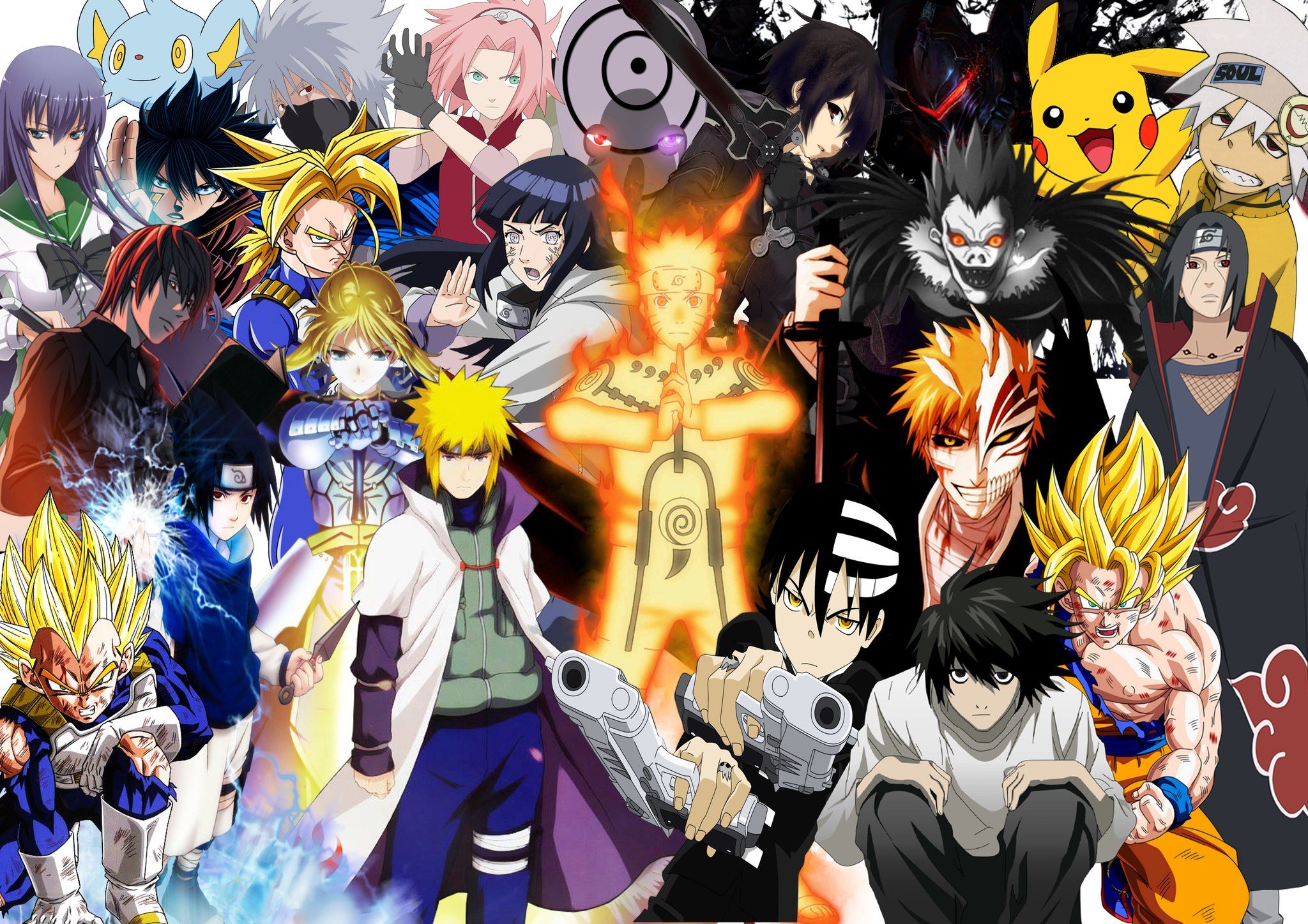Animes Crossover 2020 Wallpaper