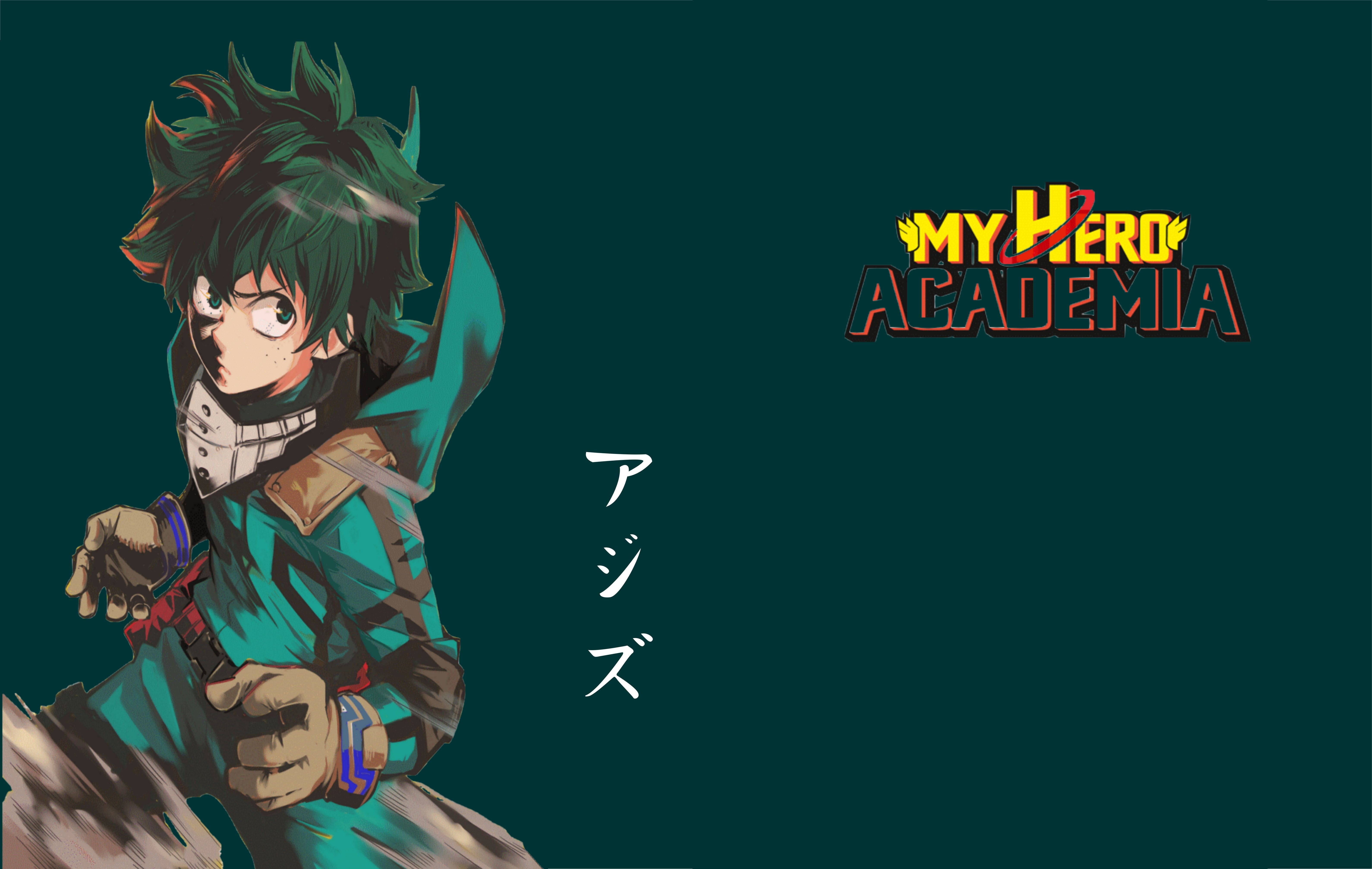HD wallpaper: Boku no Hero Academia, Midoriya Izuku, Shonen Jump, anime boys