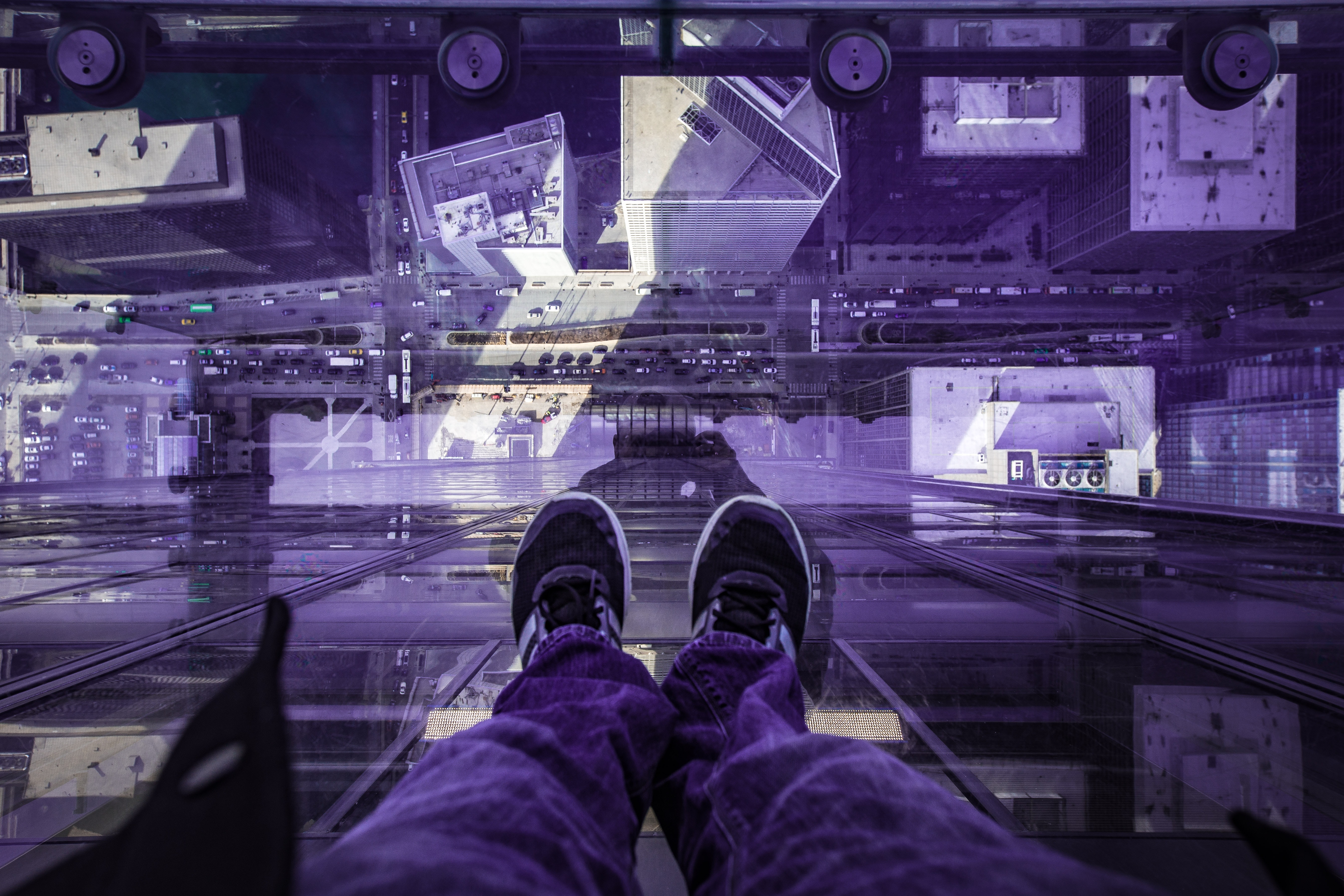 Looking Down The Building 5k 5k HD 4k Wallpaper, Image, Background, Photo and Picture