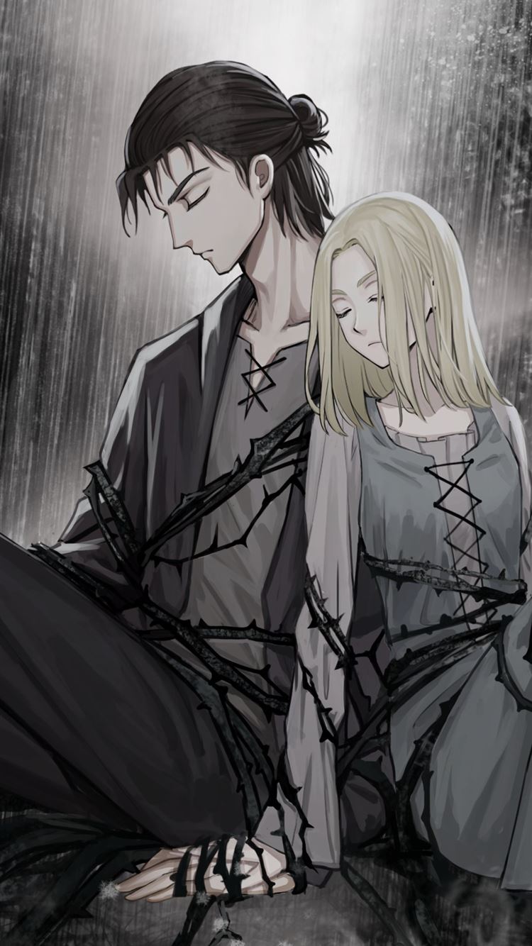 Eren Yeager Historia Reiss AoT Resolution HD Anime. iPhone Wallpaper Free Download