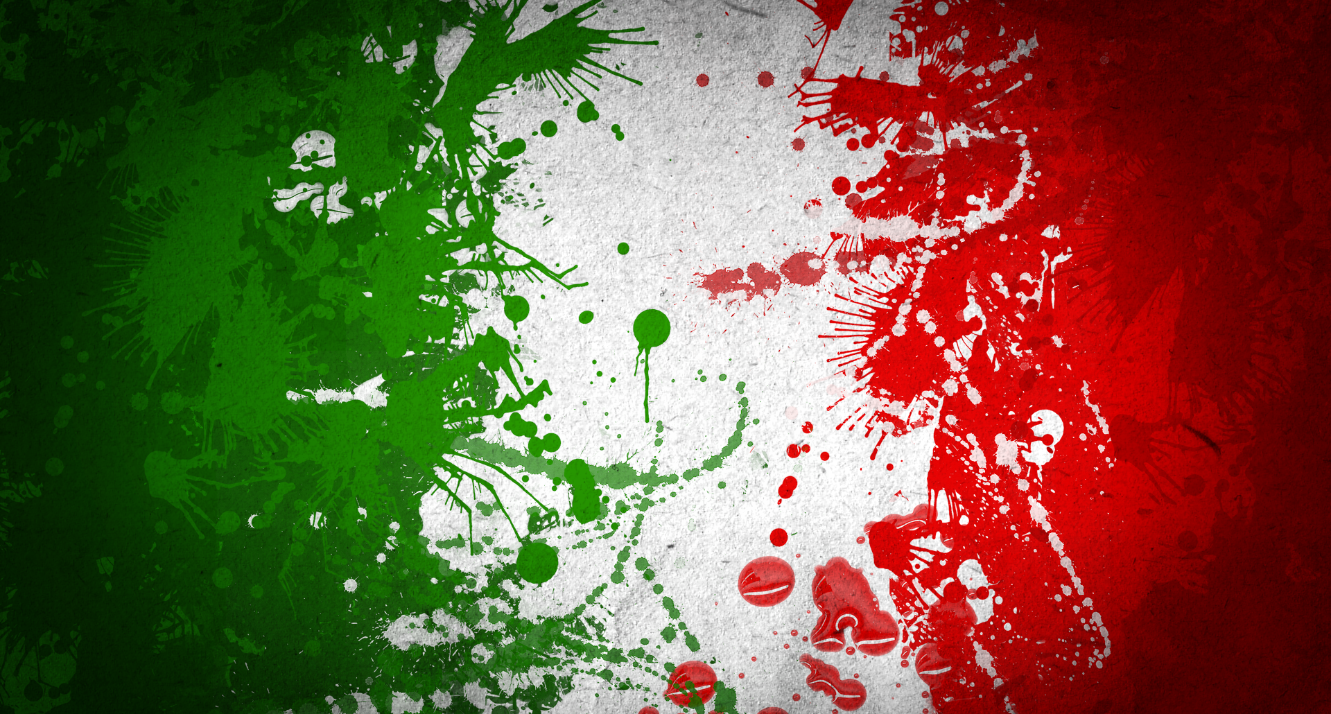 faded mexican flag background