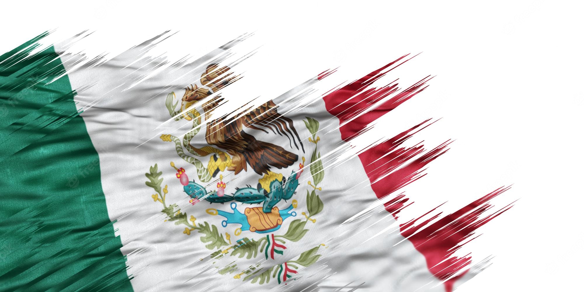 Mexico Flag Map Image. Free Vectors, & PSD