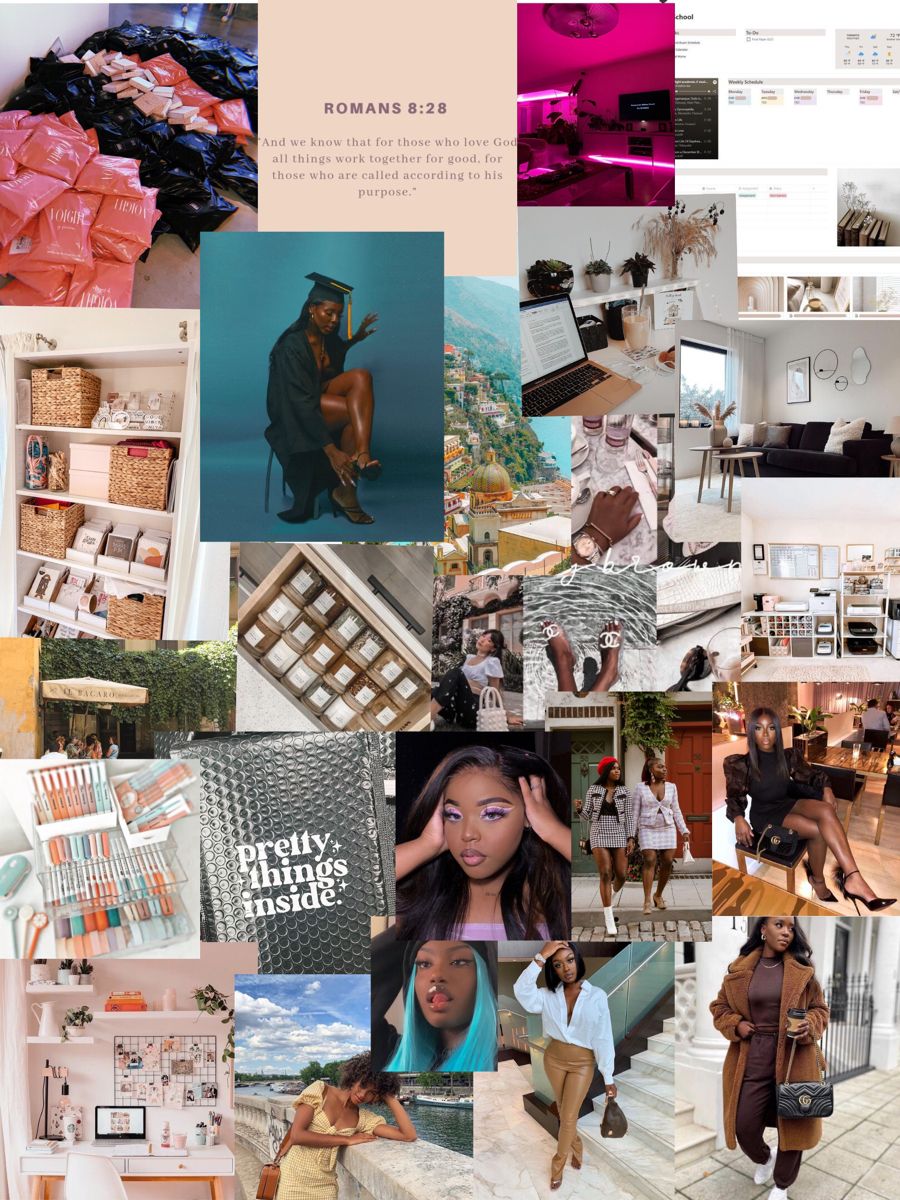 Beige wallpaper aesthetic  Vision board images, Vision board examples,  Vision board pictures