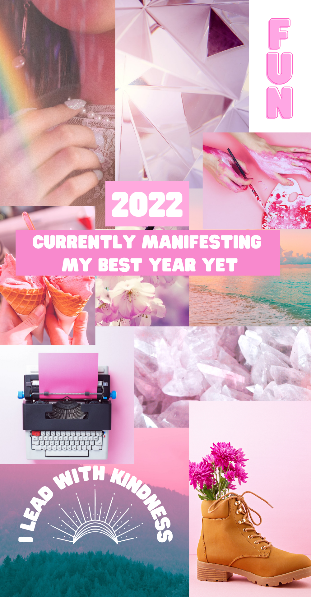 I Made a Digital Vision Board for 2022 & Here's How You Can Too
