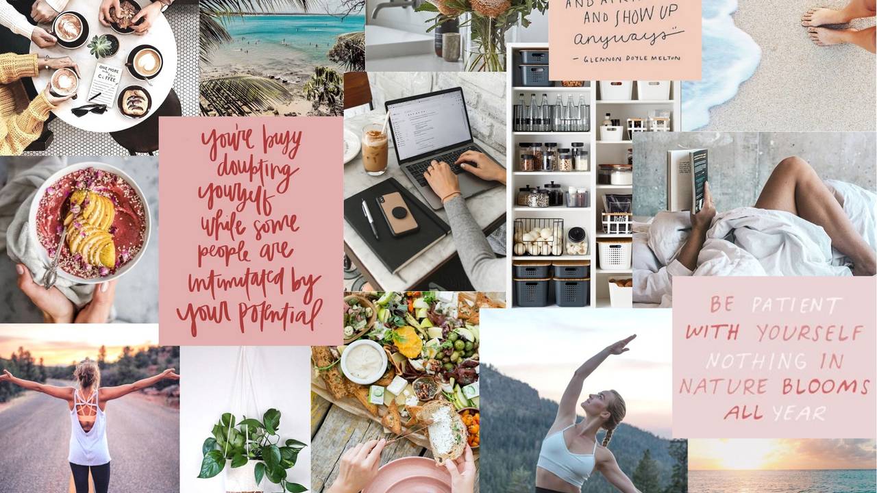 How To Make a Digital Vision Board Using Canva