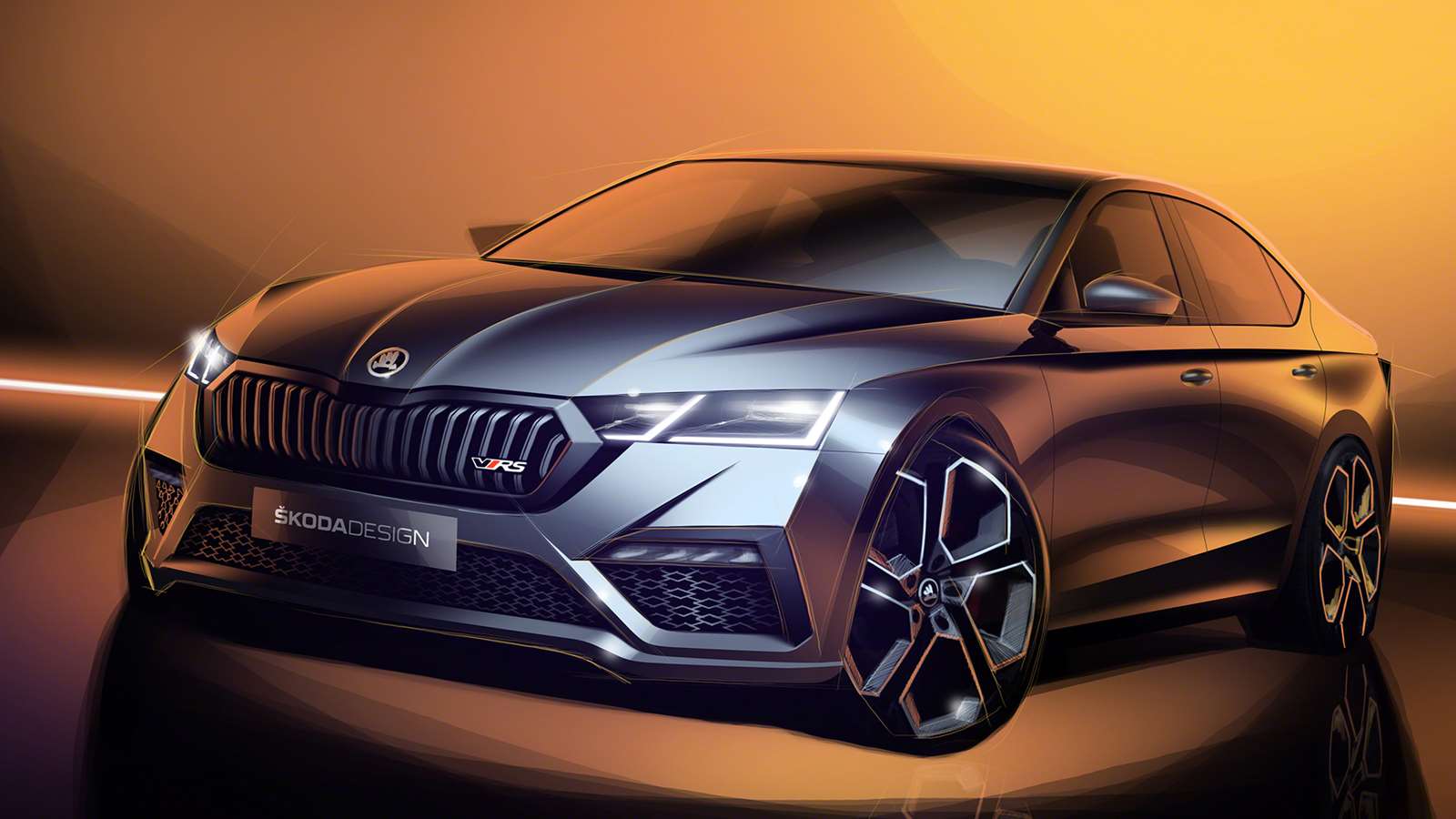 The new Škoda Octavia vRS iV will be unveiled in Geneva