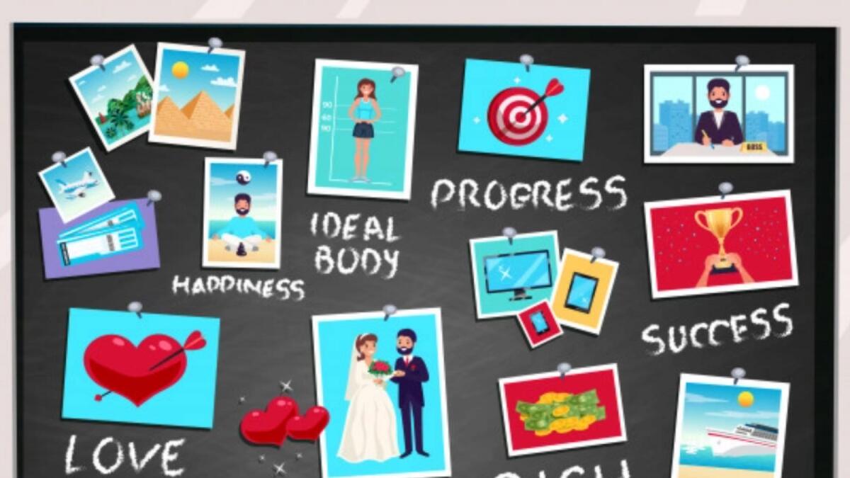 How to set a vision board for 2022