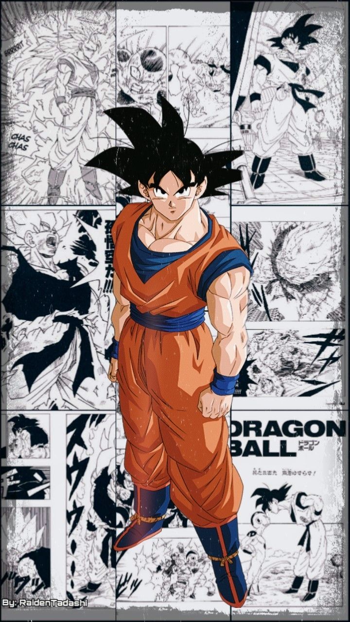 DBZ Manga Goku Wallpapers - Wallpaper Cave