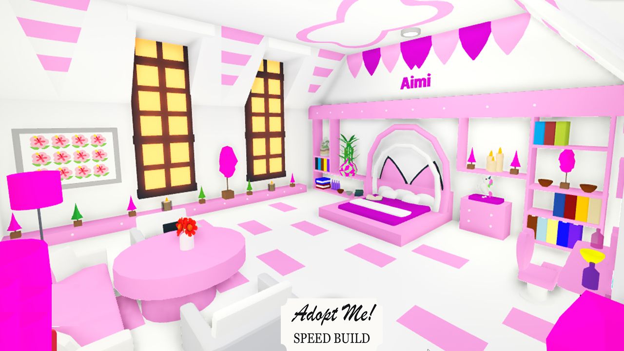 adopt me idea ❄. cute room ideas, home roblox, house design