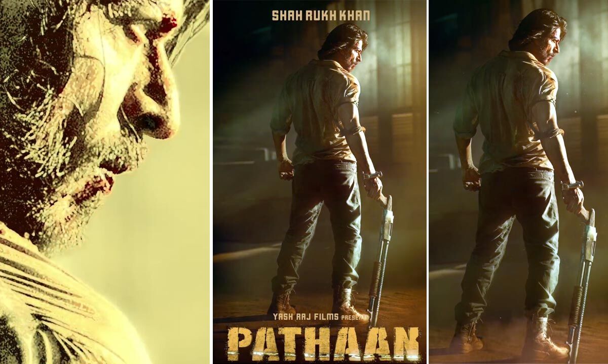 Shah Rukh Khan's Raw And Rugged First Look Poster From Pathaan Is Out