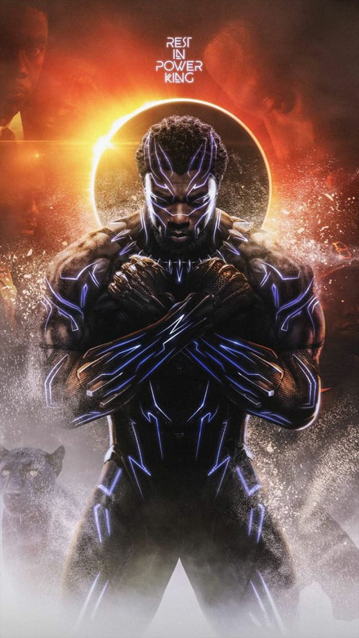 Black Panther Home Screen Wallpaper
