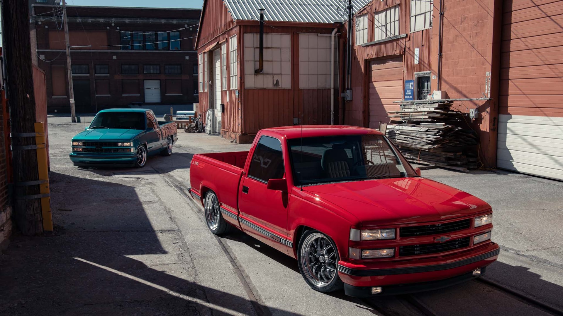 There's Corvette Power In This Pair Of LT Swapped Chevy OBS Pickups!