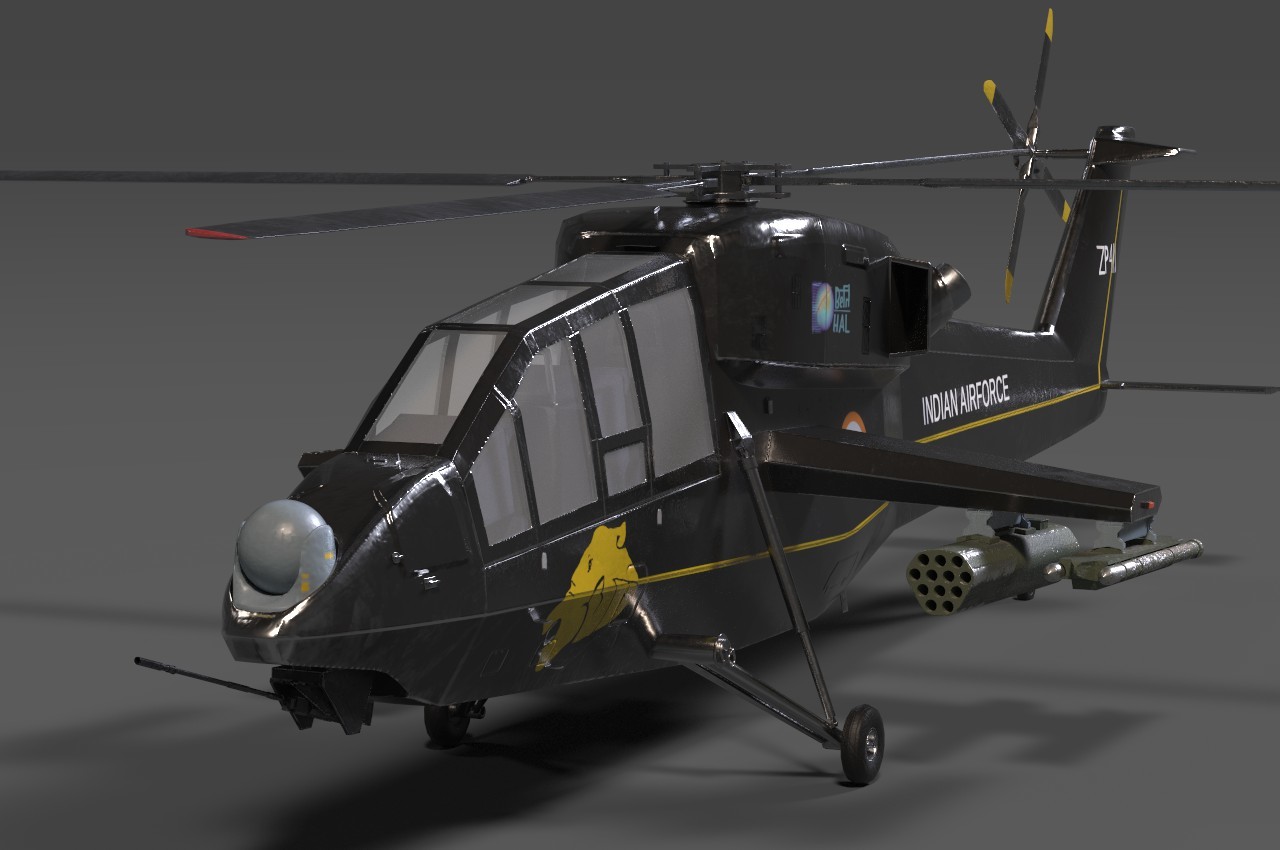 PCC2 LCH Helicopter