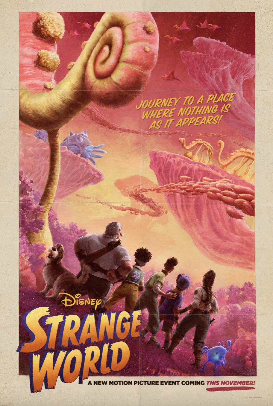 VIDEO: Watch the for Disney's NEW Movie, 'Strange World'