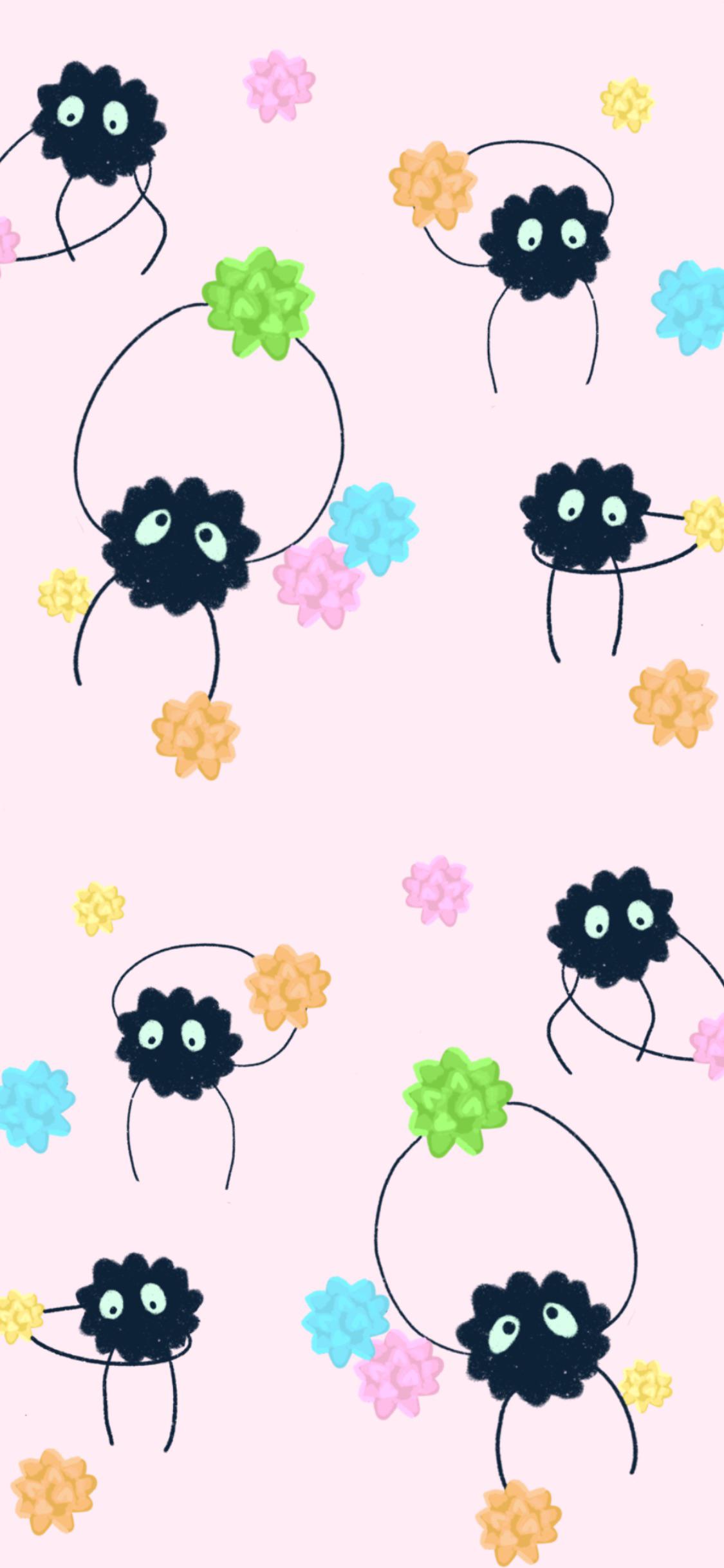 I made a free soot sprite wallpaper if anyone wants :) I added a link for high res free download