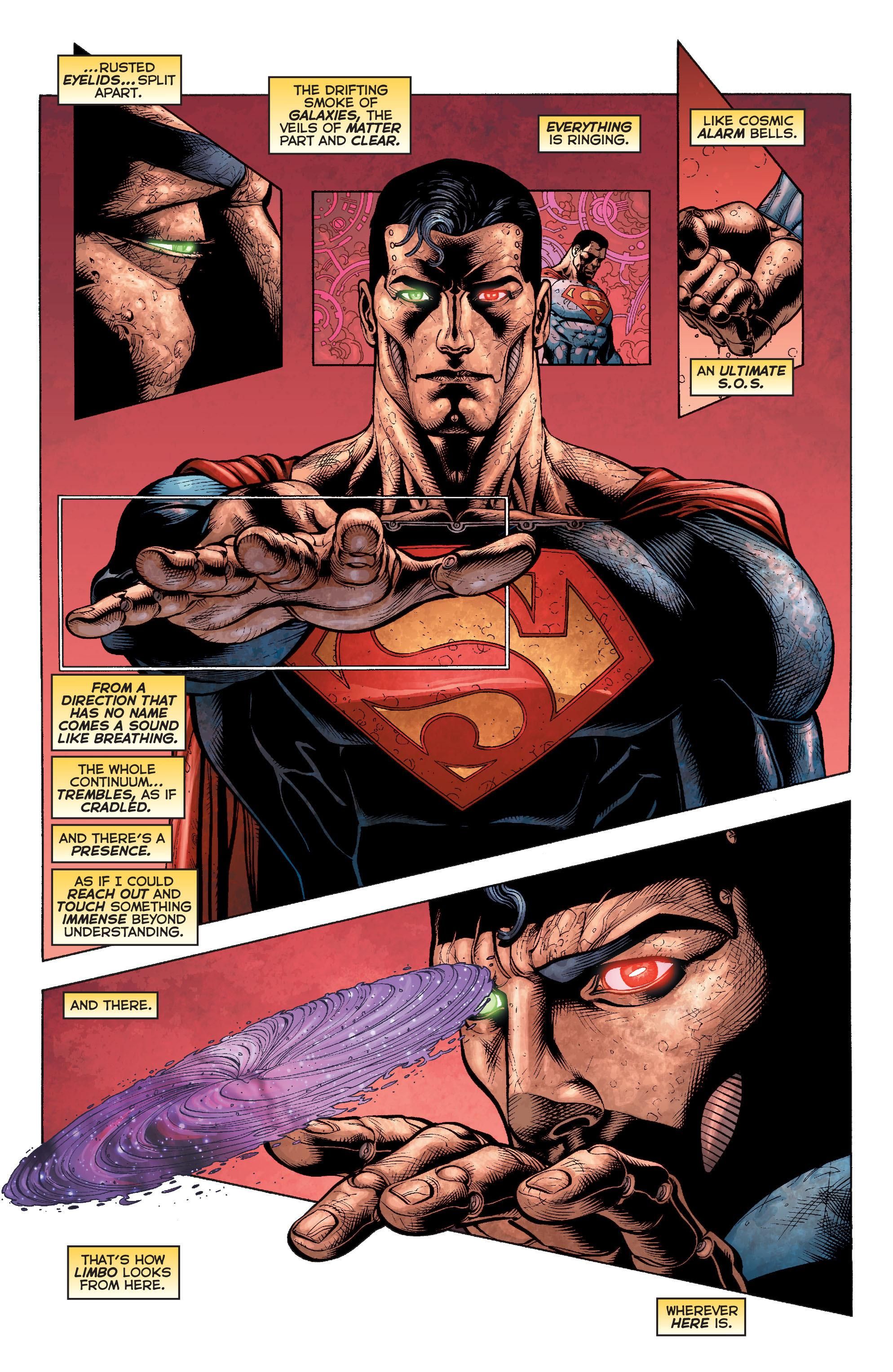 Comic Excerpt Final Crisis Superman Beyond of 2: Cosmic Armor Superman