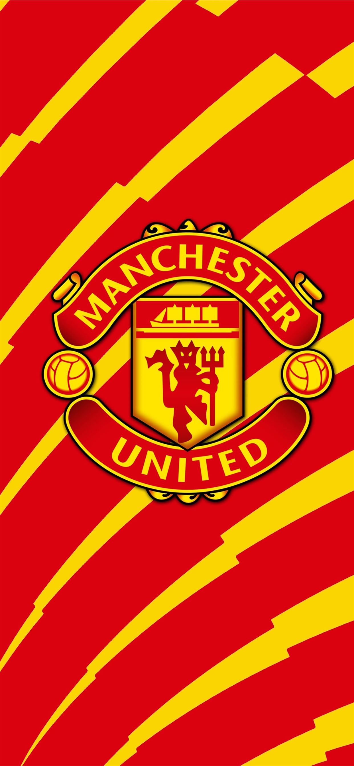 Manchester United by Sarah Peltier iPhone Wallpaper Free Download