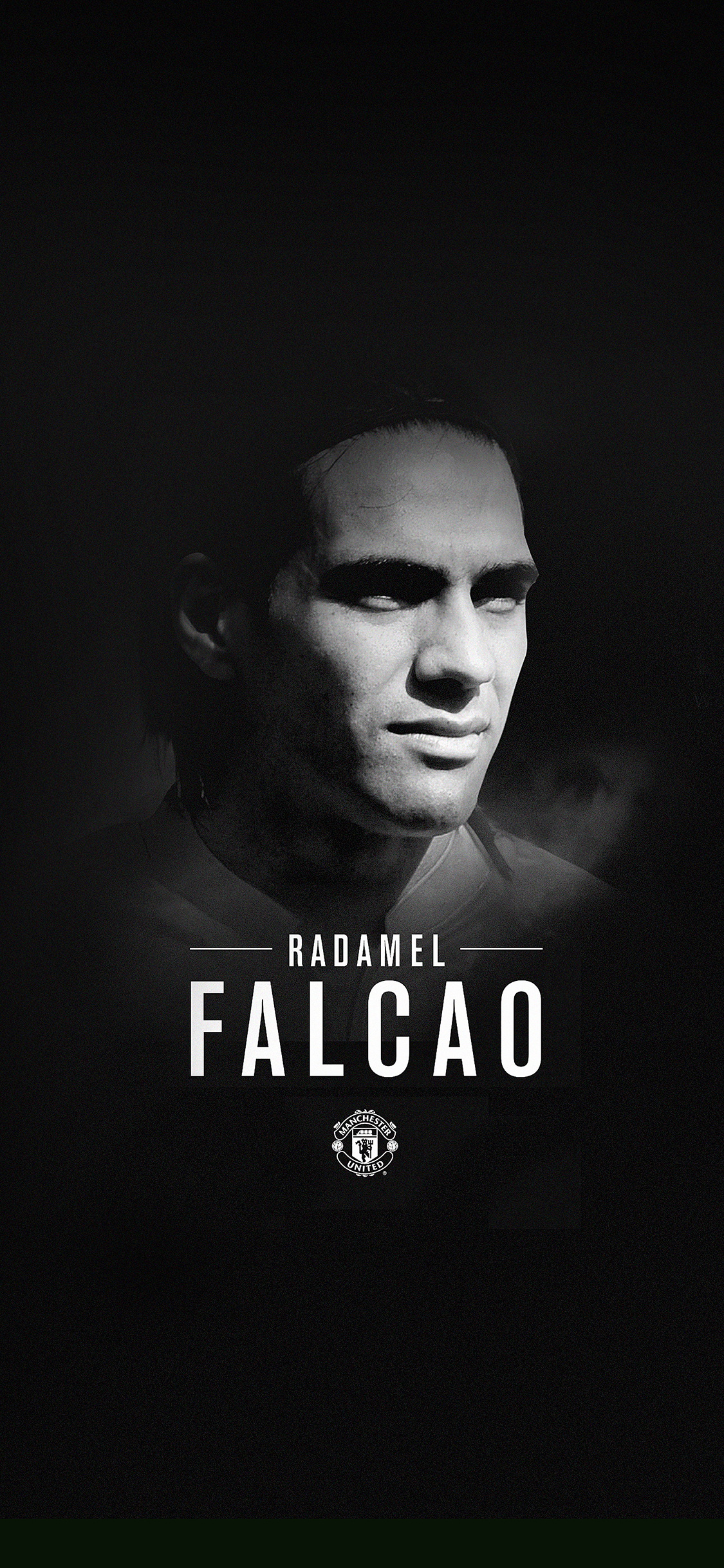 radamel falcao bw manchester united welcome