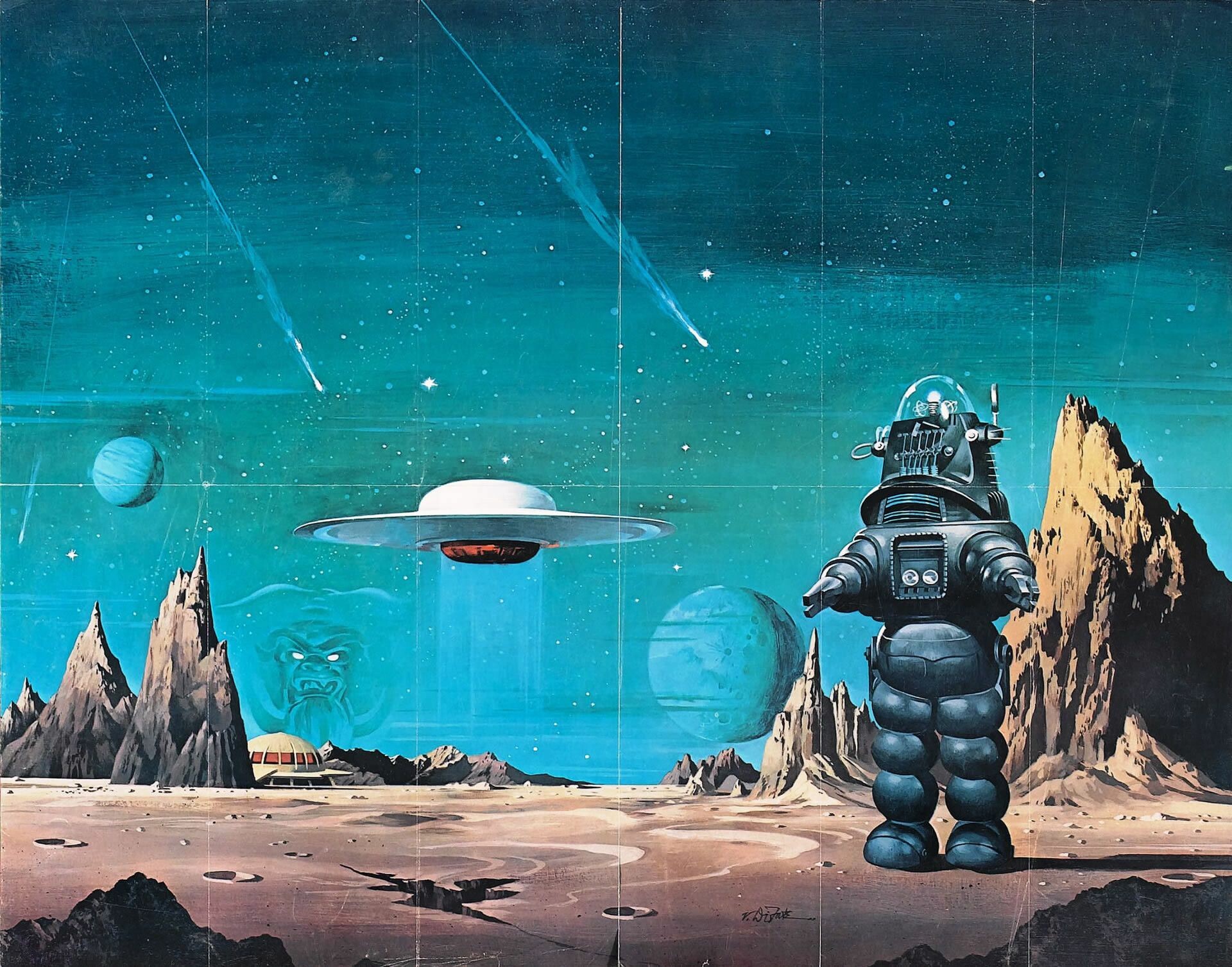 Retro Sci Fi Wallpaper: HD, 4K, 5K For PC And Mobile. Download Free Image For IPhone, Android