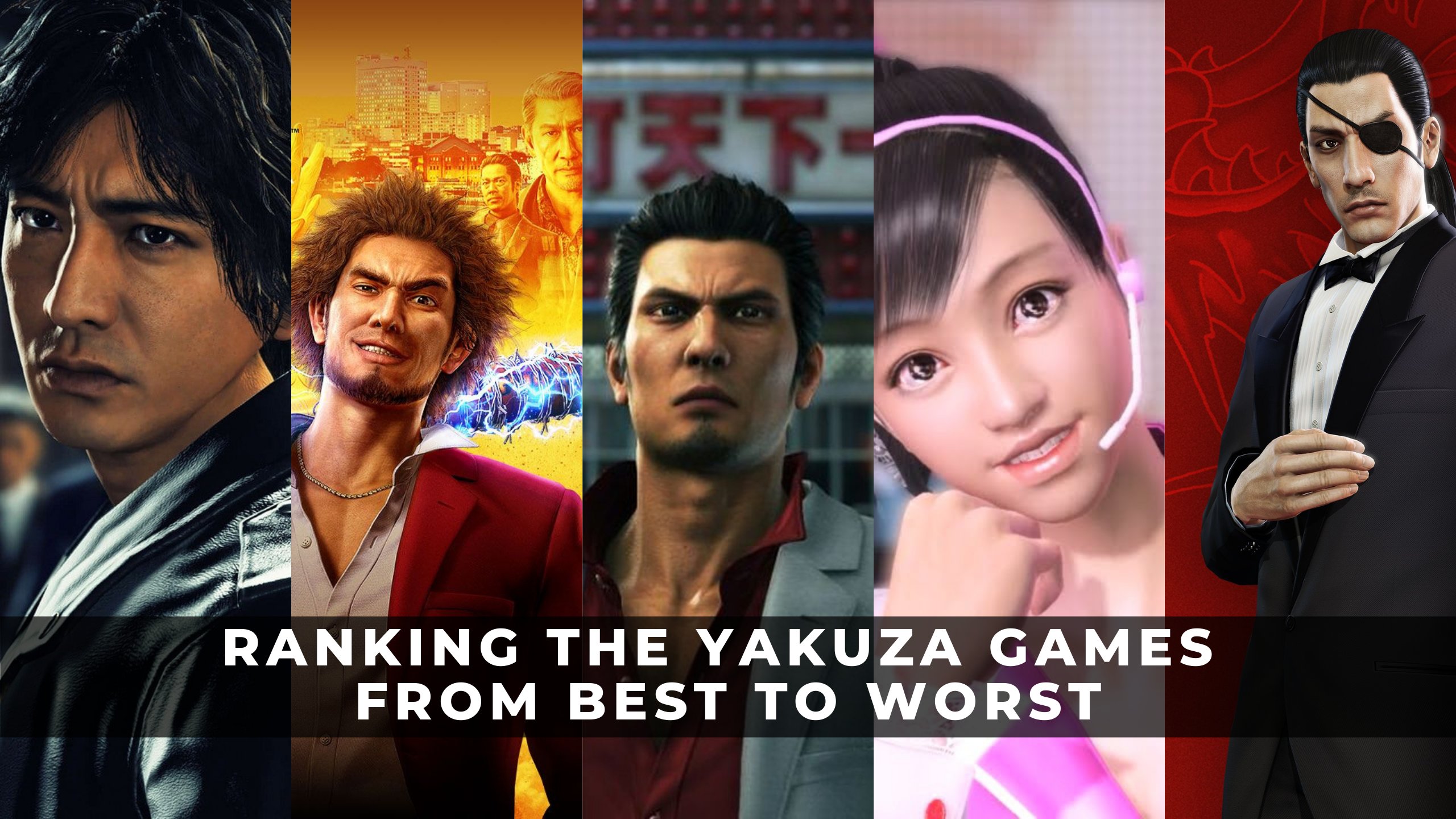 Ranking the Yakuza Games From Best to Worst