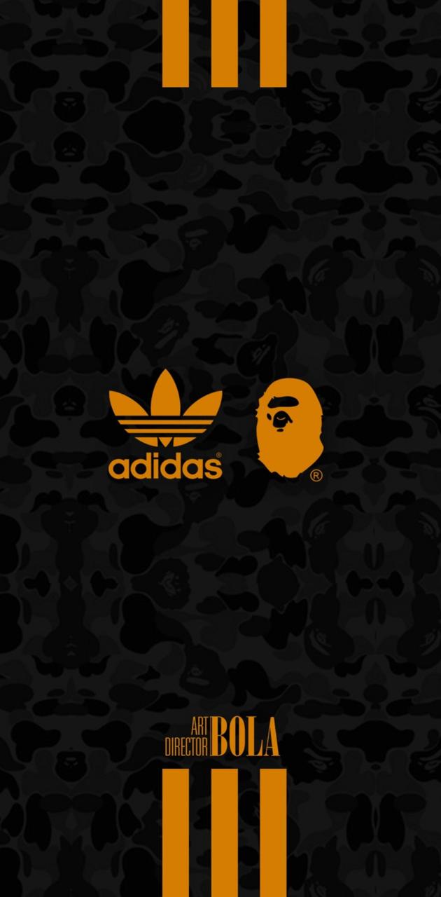 Bape x Adidas wallpaper