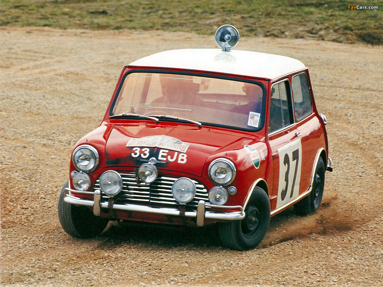 Morris Mini Cooper S Rally (ADO15) 1964–68 wallpaper (1280x960)
