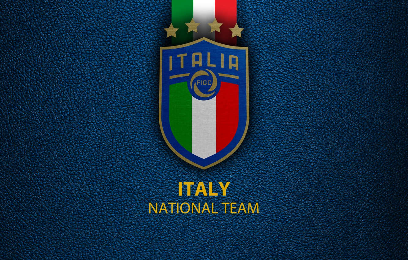Wallpaper wallpaper, sport, logo, Italy, football, National team image for desktop, section спорт