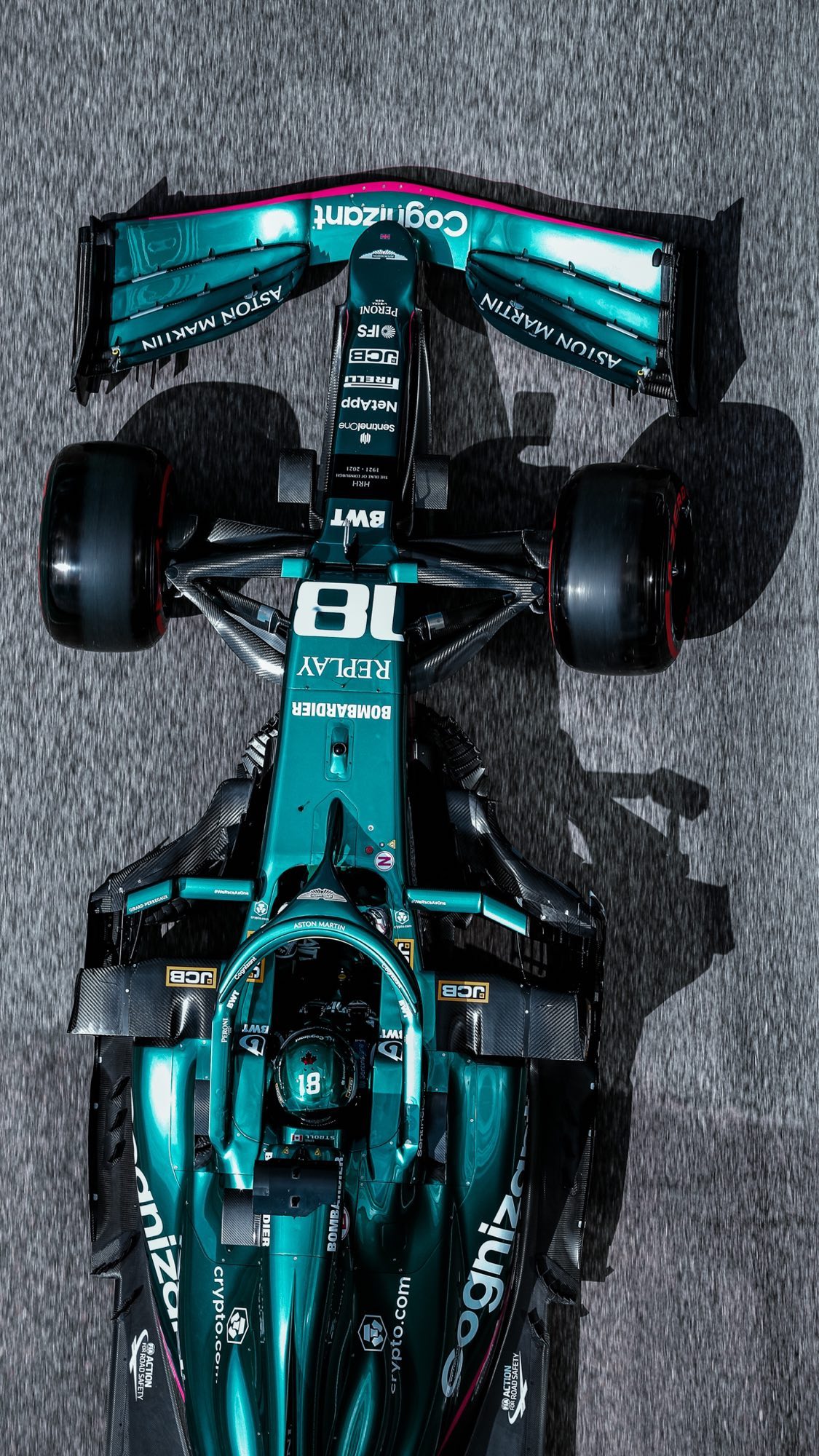 Some Aston Martin F1 phone wallpaper