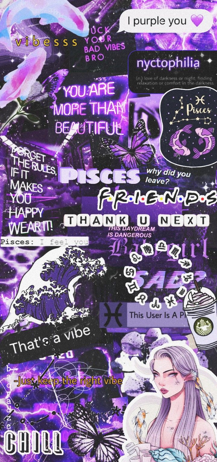 aesthetic. Pisces quotes, Pisces, Zodiac signs pisces