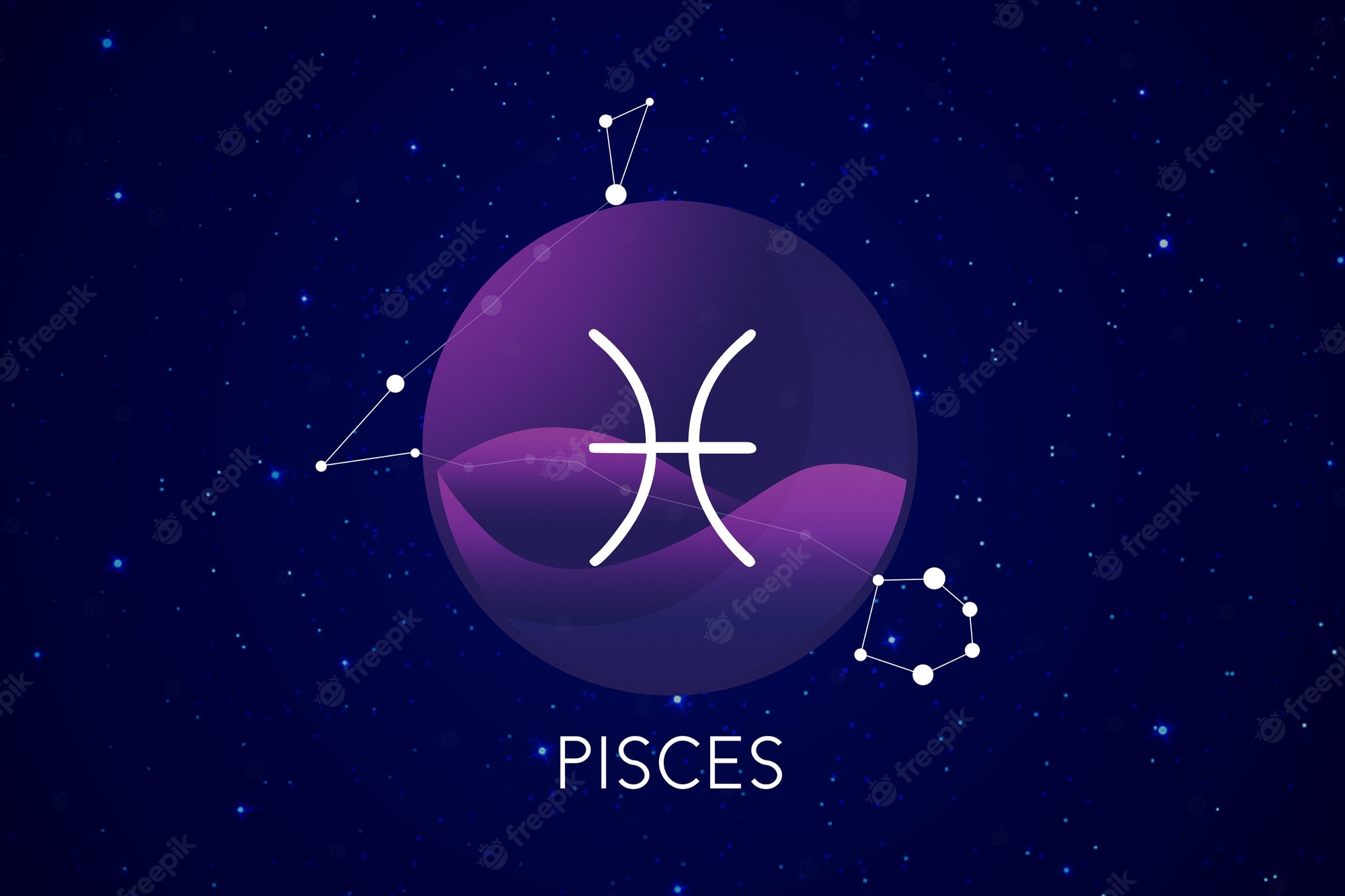 Pisces Symbol Image. Free Vectors, & PSD