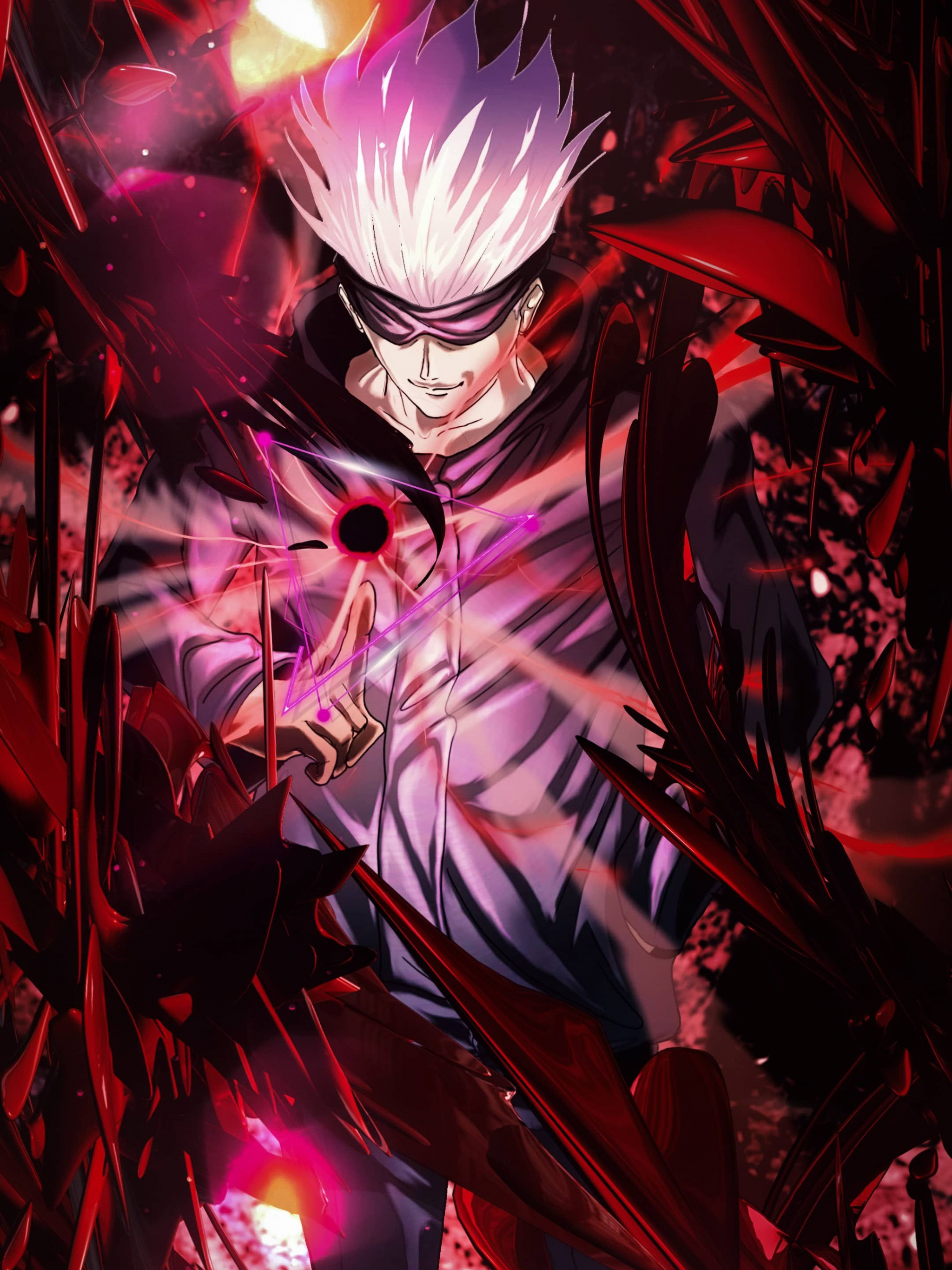 Free download Jujutsu Kaisen Satoru Gojo Attack 4K Vertical Wallpaper HD anime [2160x3860] for your Desktop, Mobile & Tablet. Explore Gojo Anime Wallpaper. Anime Background, Anime Background, Background Anime