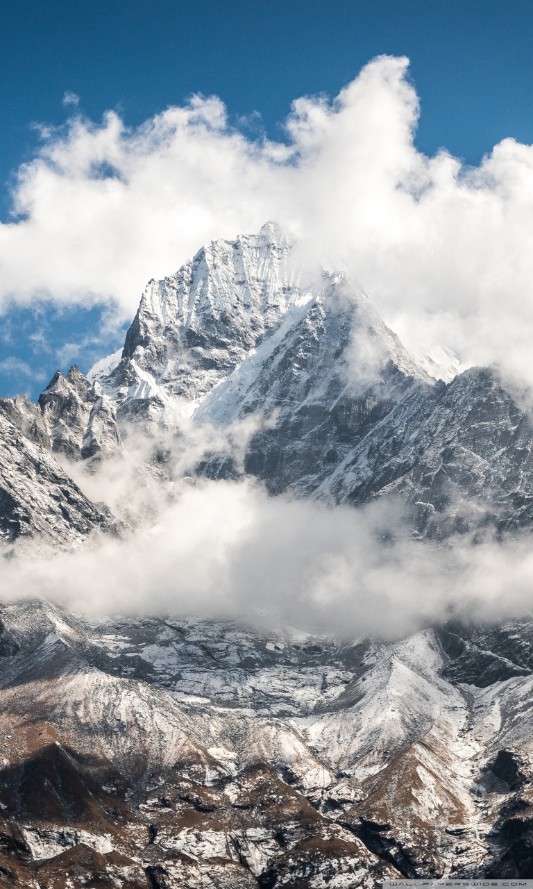 Mount Everest Himalaya Mountains Ultra HD Desktop Background Wallpaper for 4K UHD TV, Widescreen & UltraWide Desktop & Laptop, Tablet