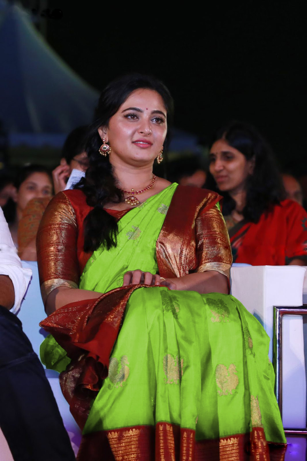 Anushka Shetty At Bahubali 2 Tamil Audio Launch Stills