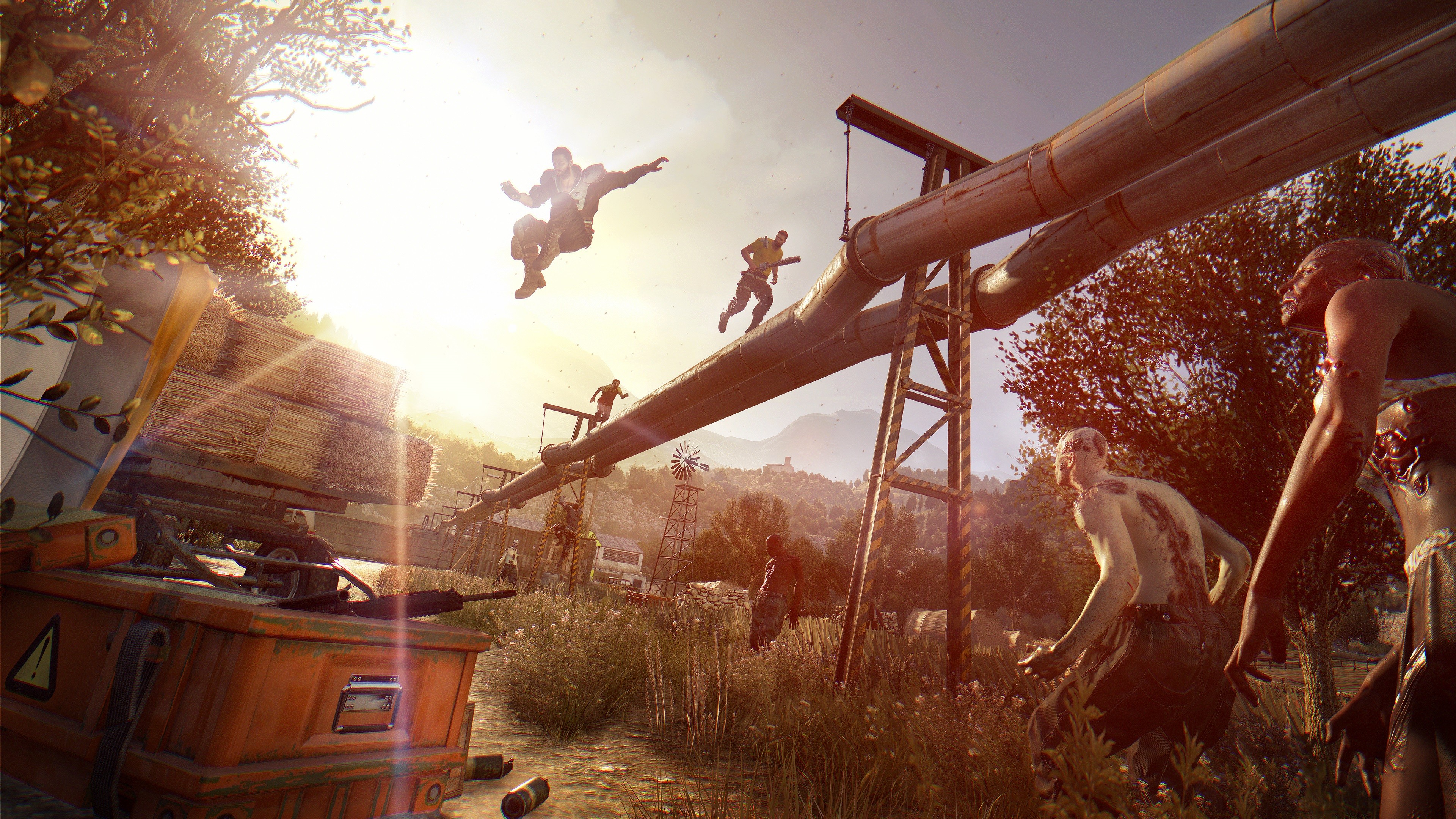 Wallpaper Dying Light: The Following, Best Games, PC, PS4, PlayStation 4, Xbox, Xbox 360, Xbox One, Games