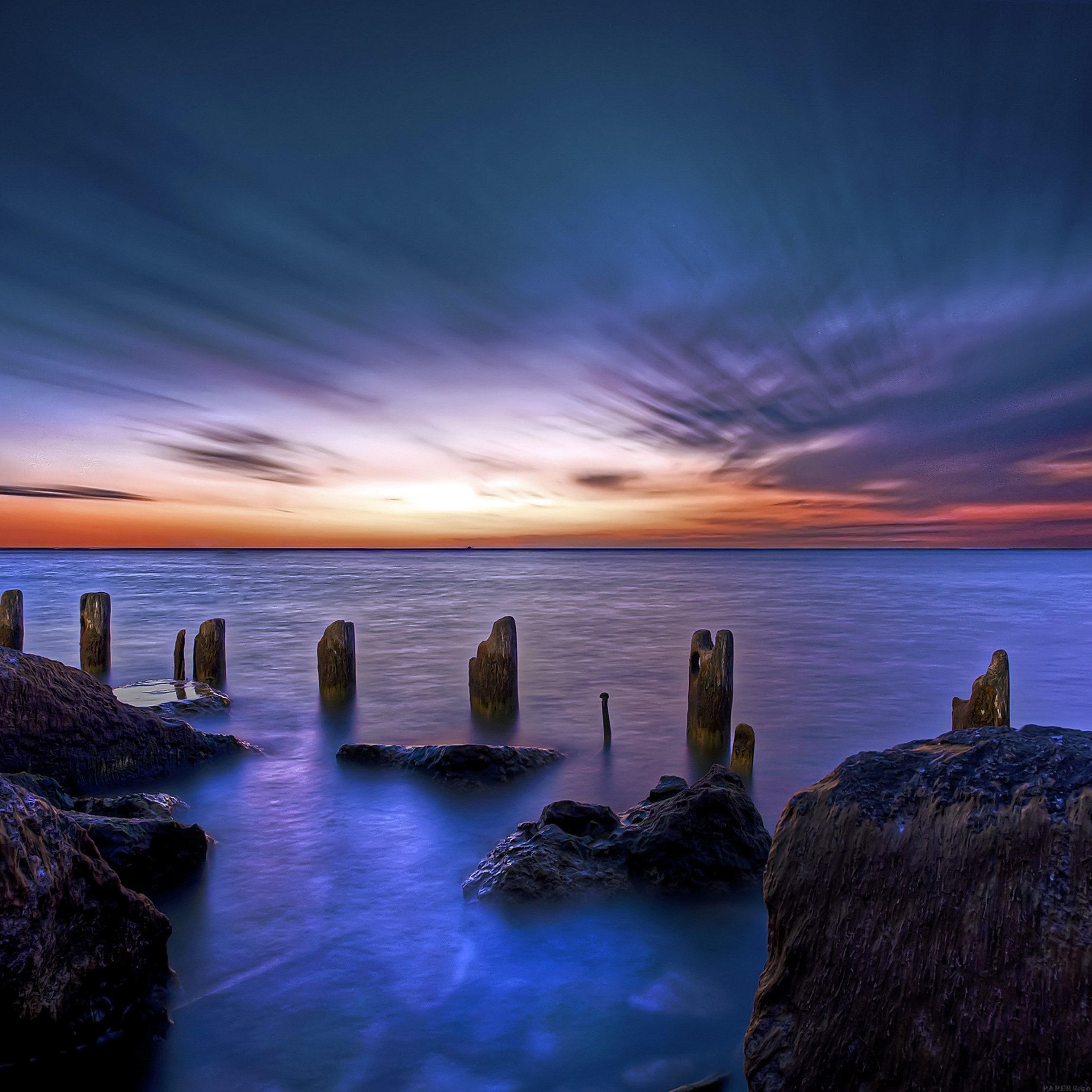 Ocean wallpaper for iPhone and iPad