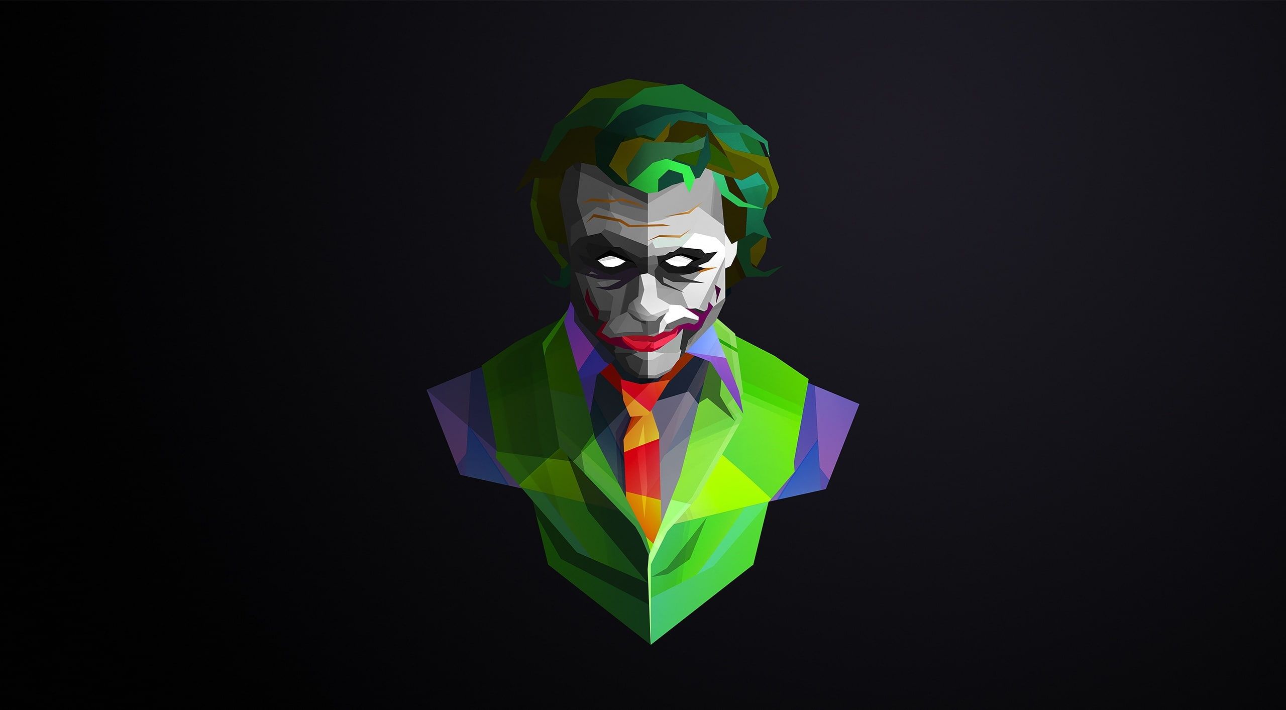 HD wallpaper: Joker, The Joker vector art, Movies, Batman, Colorful, Colors