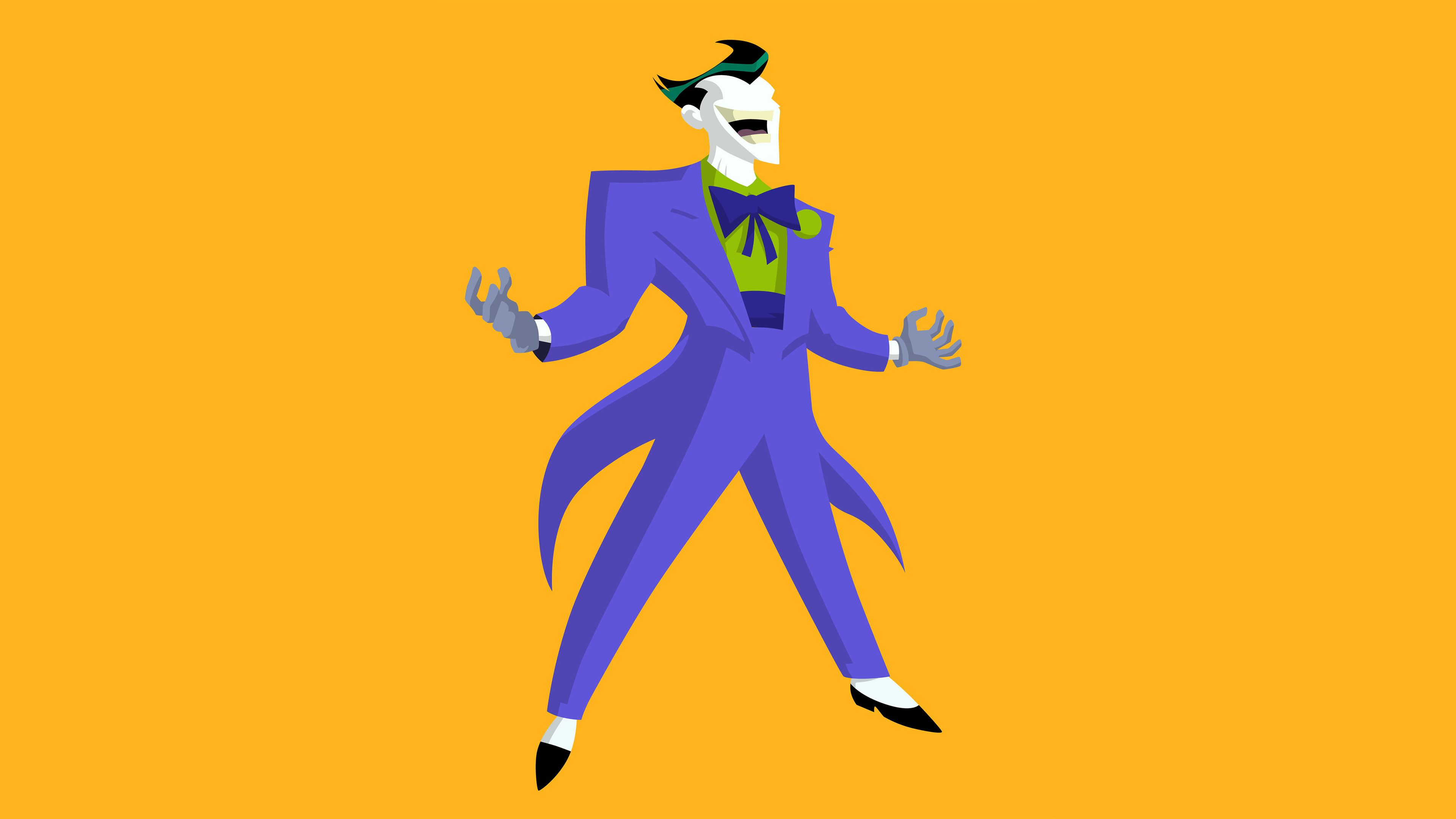 Joker Vector Style 1366x768 Resolution HD 4k Wallpaper, Image, Background, Photo and Picture