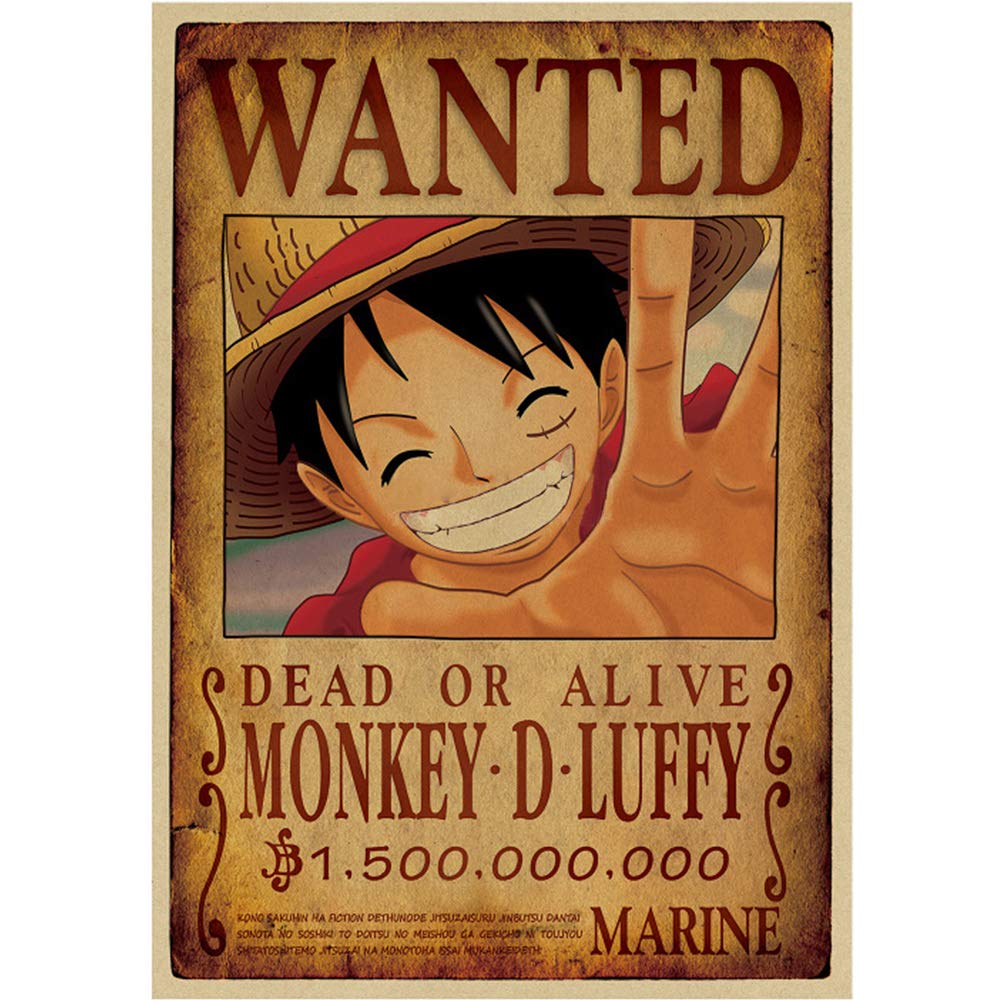 Luffy Wanted Poster Wallpaper Free Luffy Wanted Poster Background