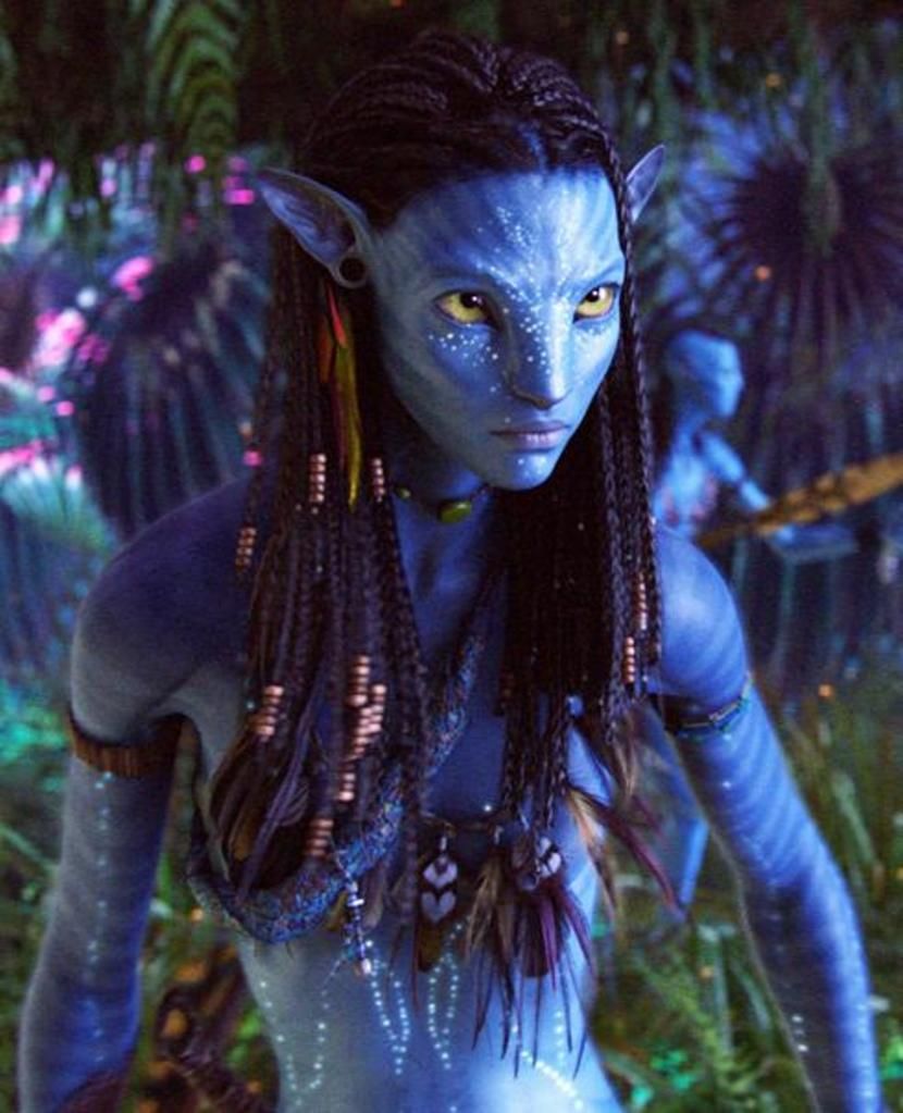 Zoe Saldana is Hot in Avatar