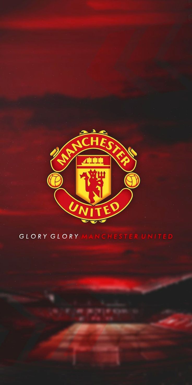 Manchester United Wallpaper Discover more Football, Logo, Manche. Manchester united wallpaper, Manchester united old trafford, Manchester united wallpaper iphone