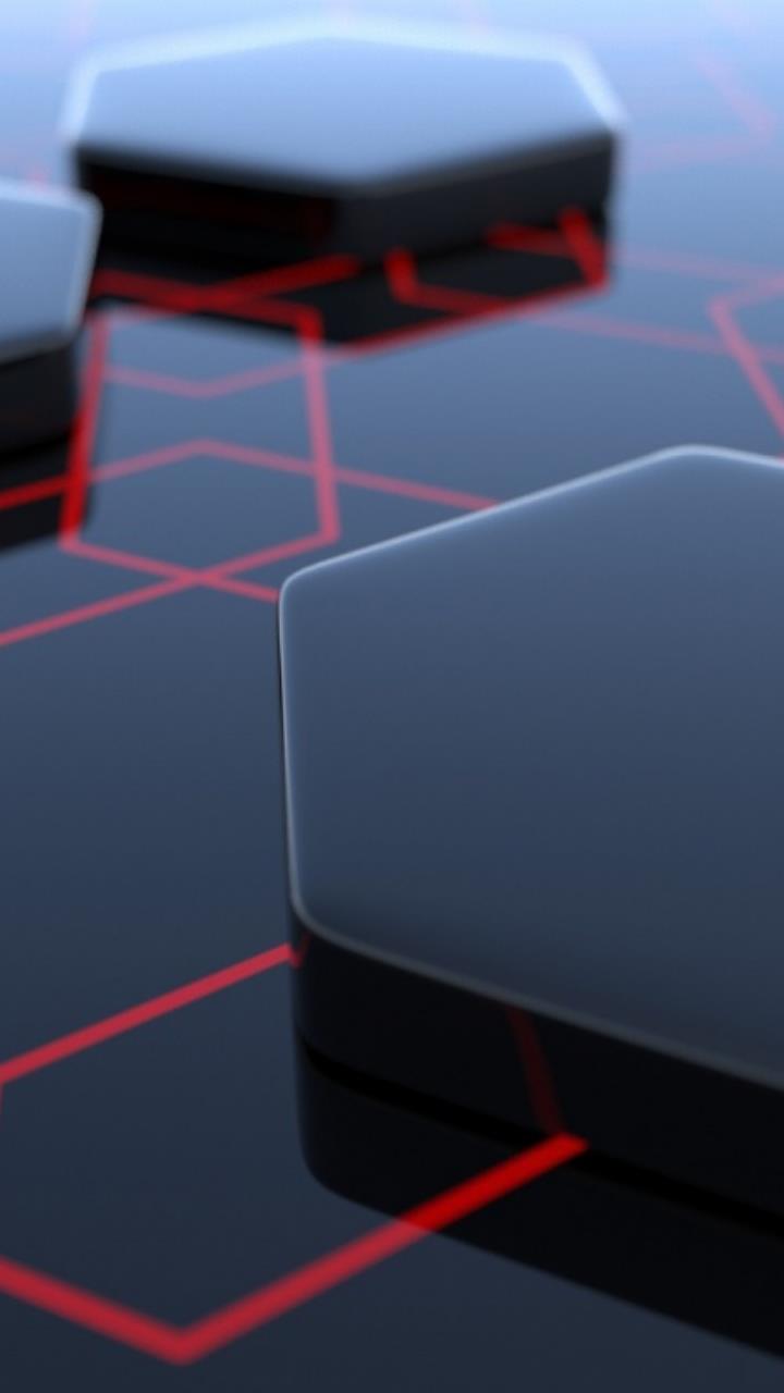 obsidian hexagons wallpaper HD Mobile, Desktop Wallpaper