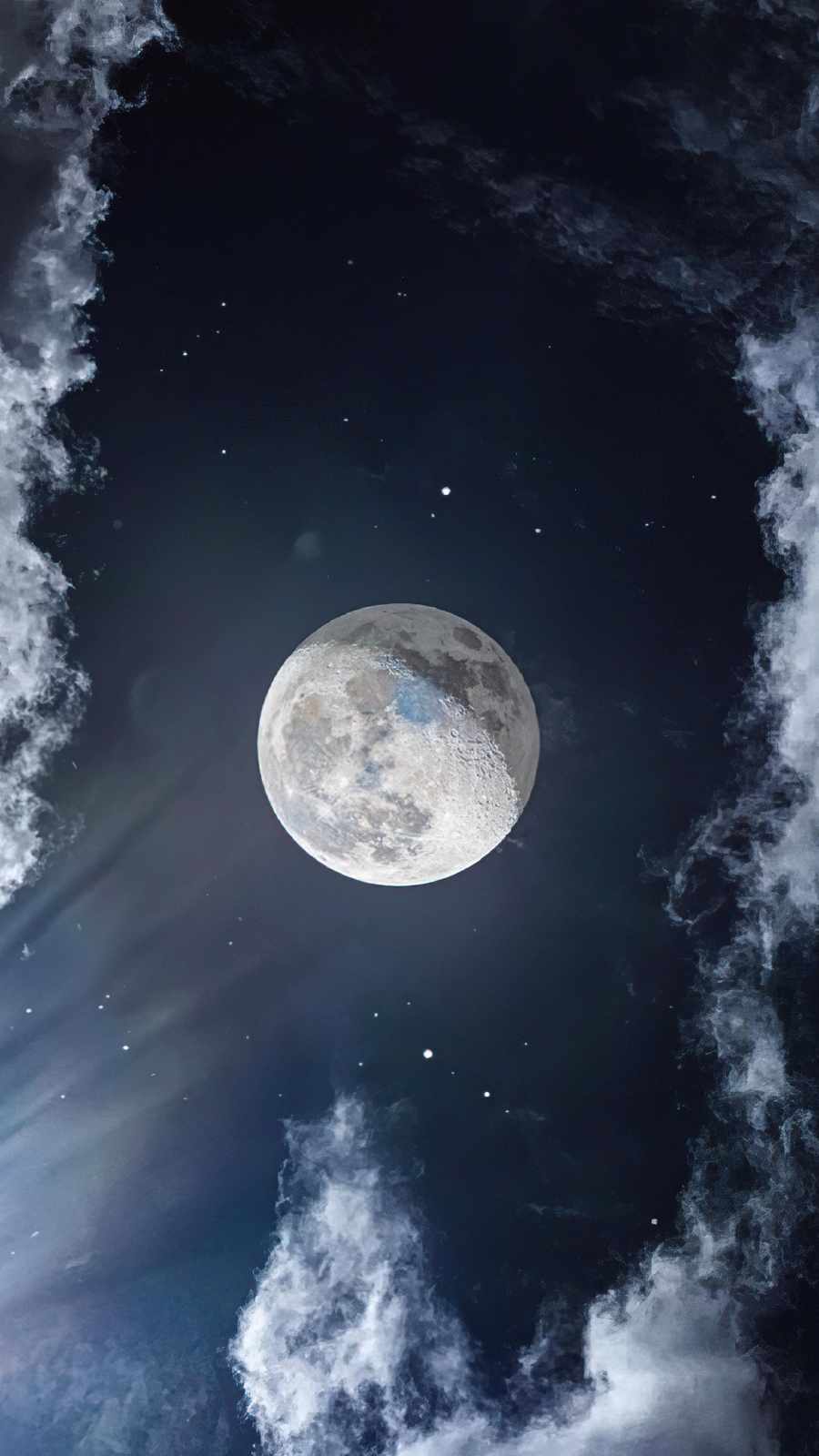 Moon Sky 4K IPhone Wallpaper Wallpaper, iPhone Wallpaper
