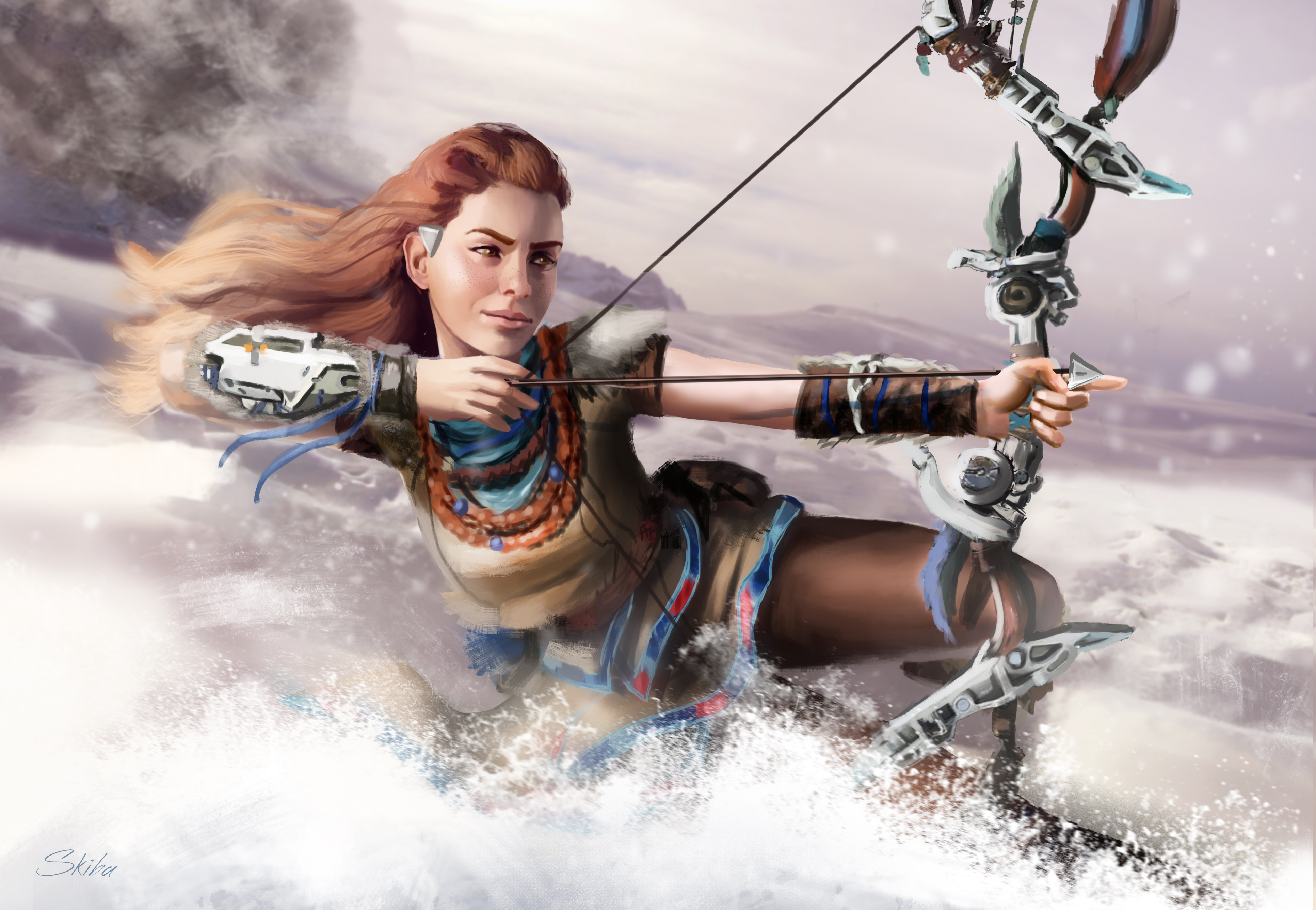 Aloy Fan Art Wallpaper