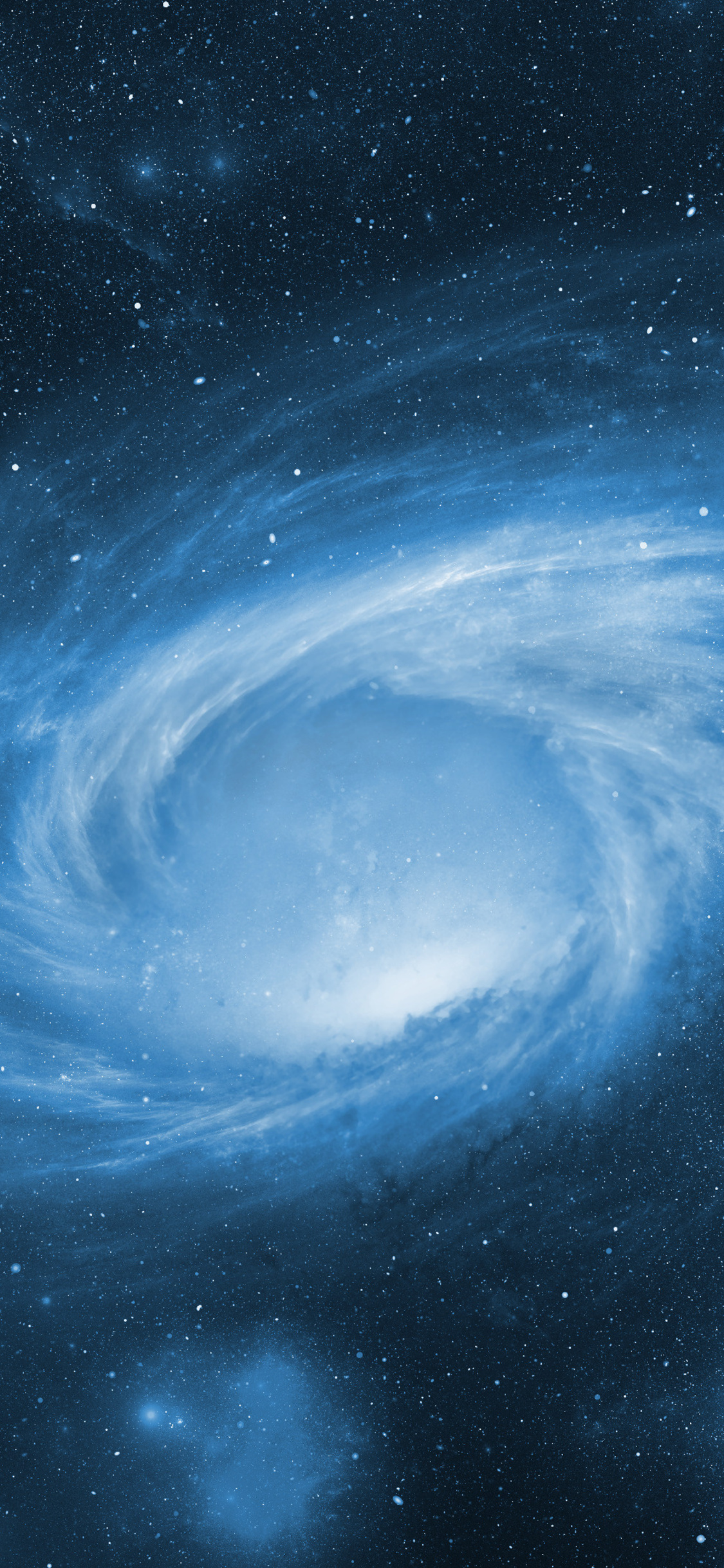 Space Storm Galaxy Blue 4k iPhone XS, iPhone 10, iPhone X HD 4k Wallpaper, Image, Background, Photo and Picture