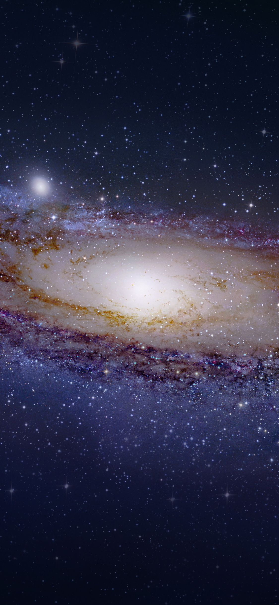 Galaxy Space Universe Andromeda Stars iPhone XS, iPhone 10, iPhone X HD 4k Wallpaper, Image, Background, Photo and Picture