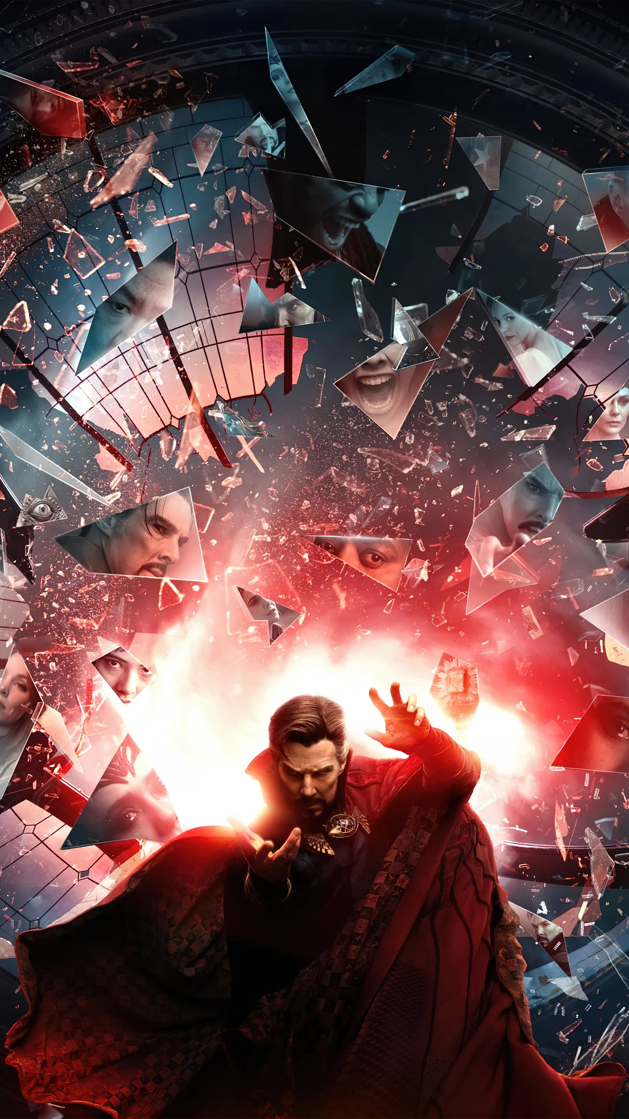 Free download Doctor Strange In The Multiverse Of Madness Poster 4K Wallpaper [2160x3840] for your Desktop, Mobile & Tablet. Explore Doctor Strange in the Multiverse of Madness Wallpaper
