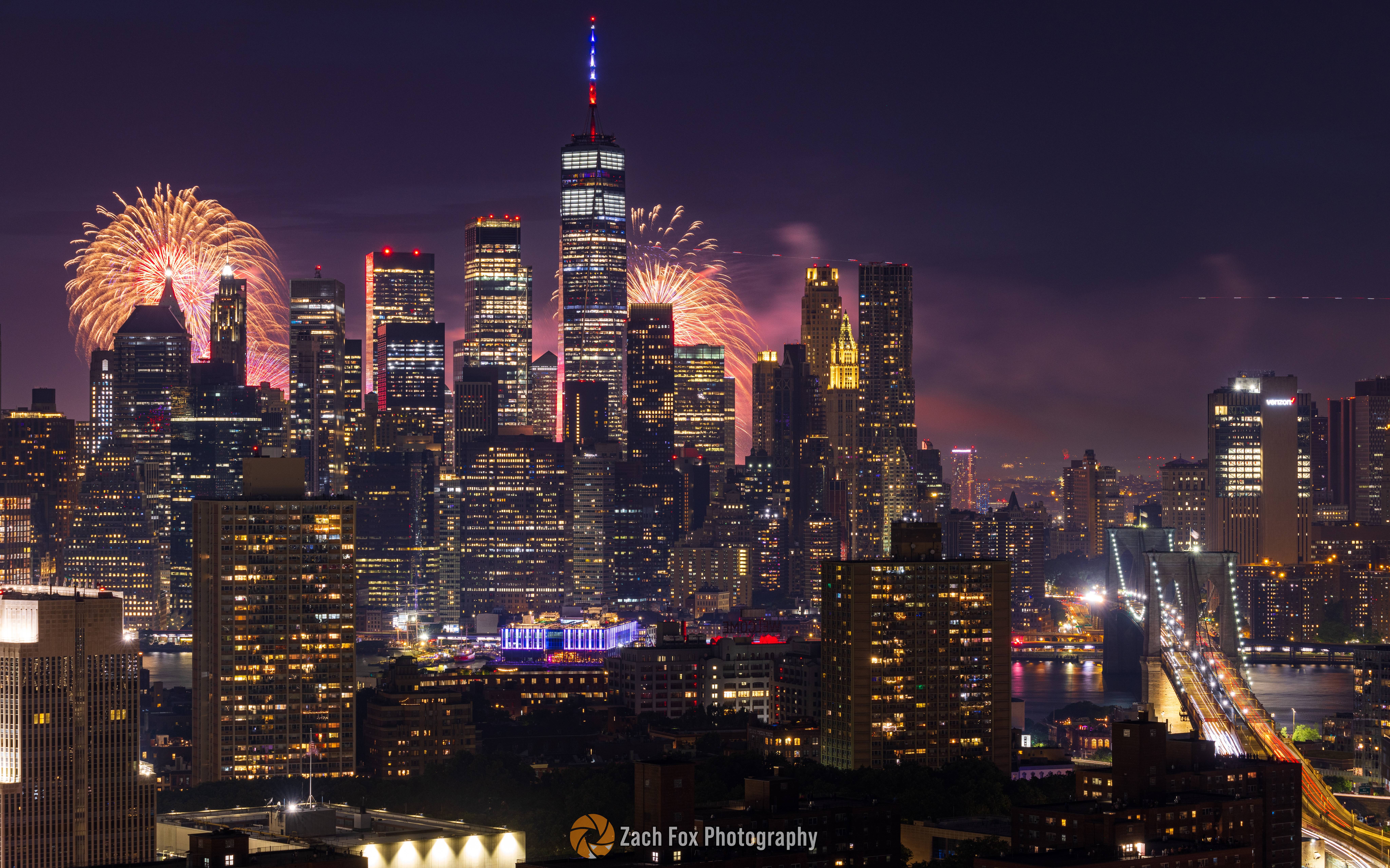 July 4th fireworks [8192x5120] [OC