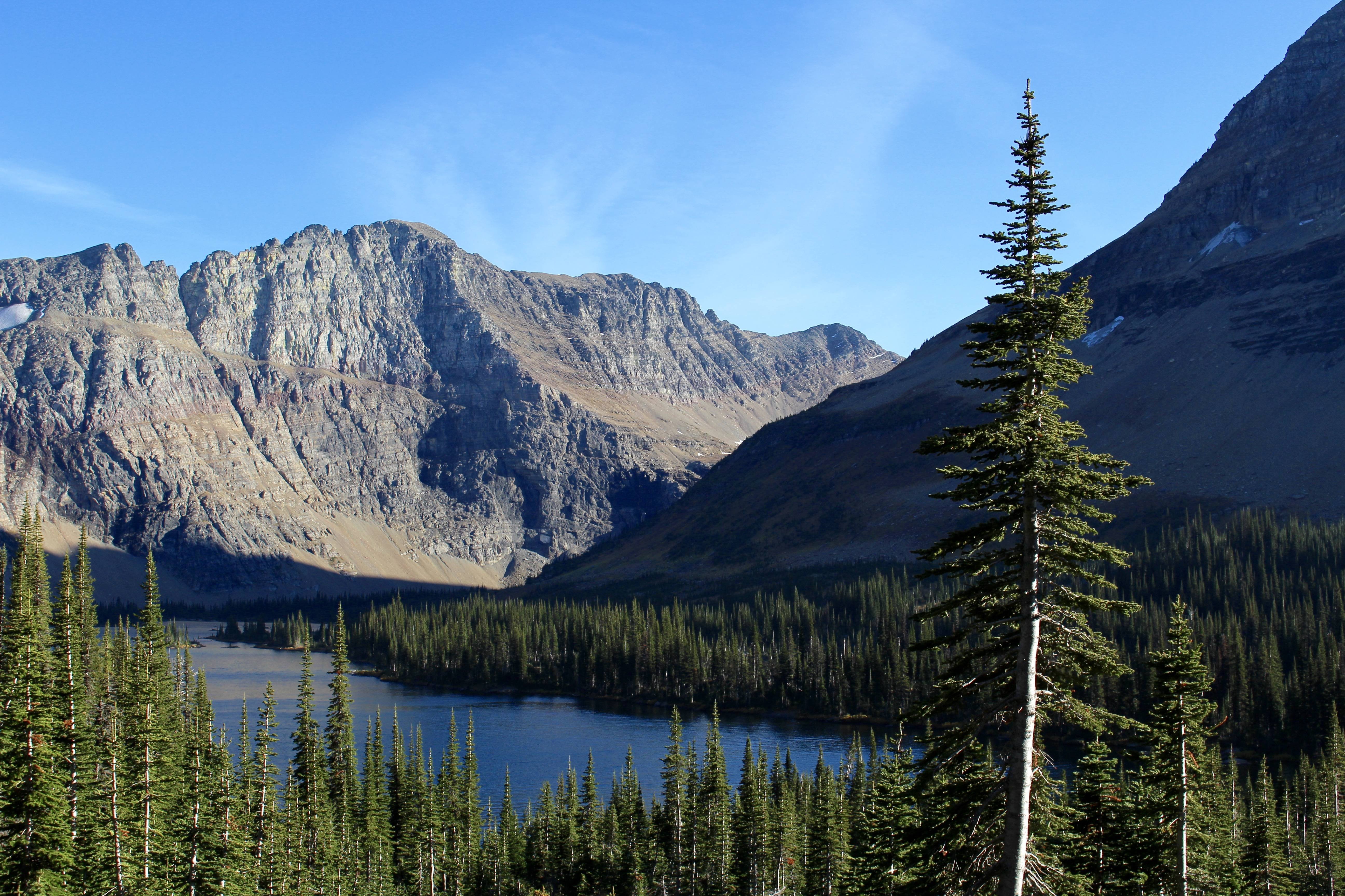 Hidden Lake Glacier National Park Montana 4K wallpaper